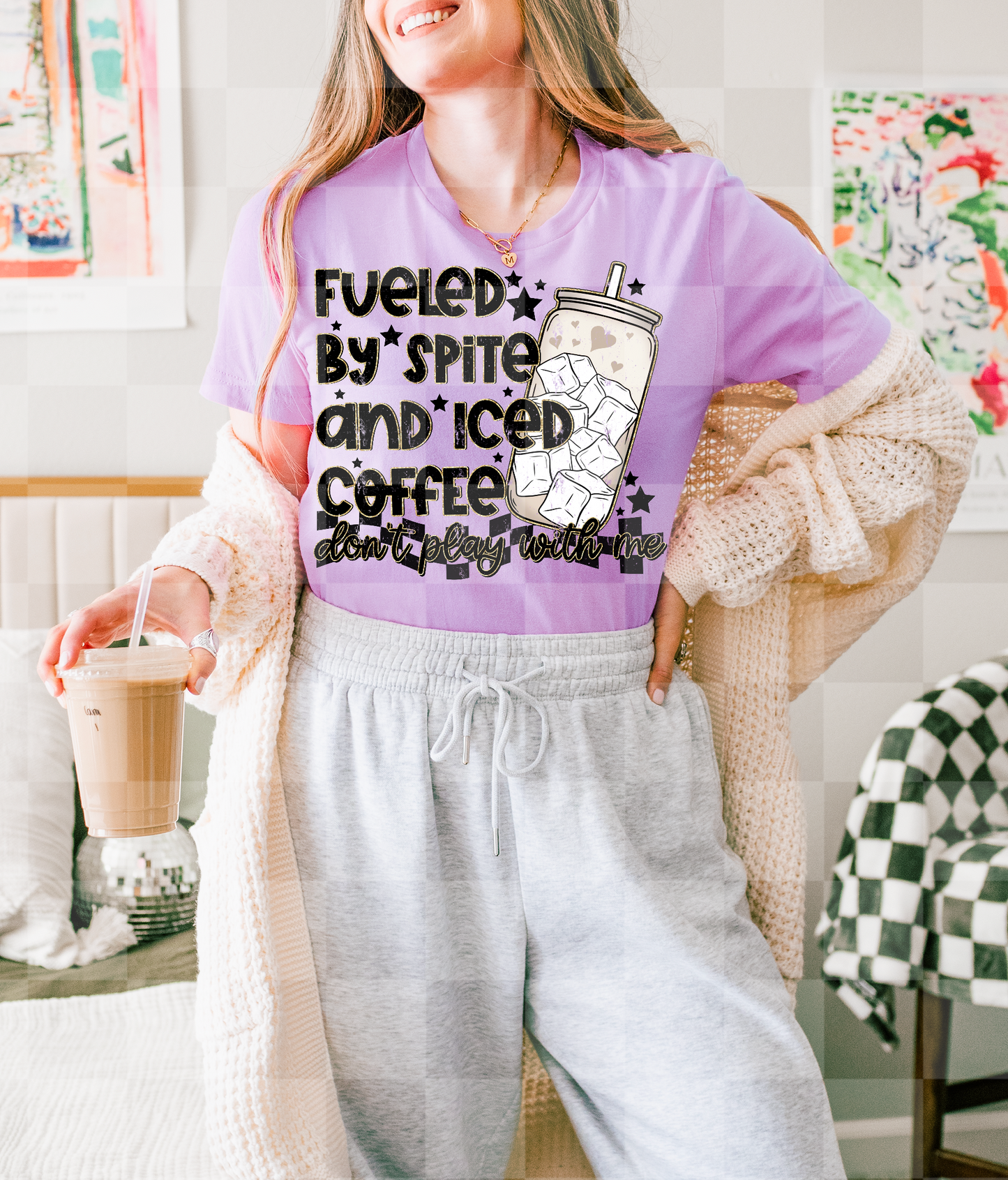 FUELED BY SPITE AND ICED COFFEE DIGITAL DESIGN