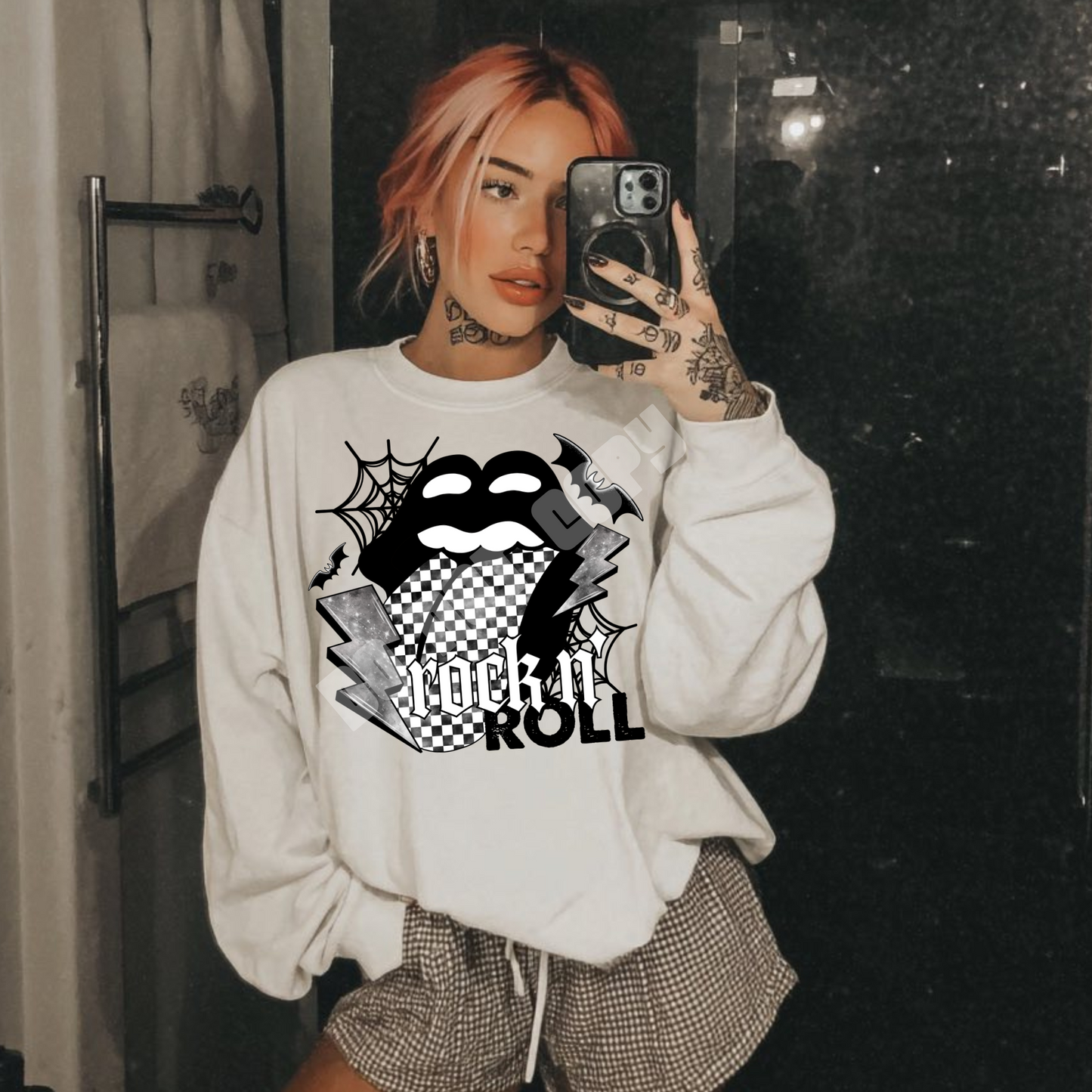 ROCK N ROLL PNG DESIGN