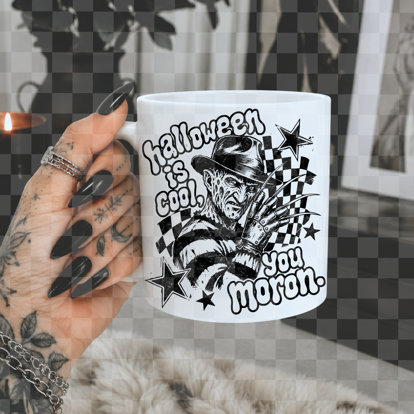 HALLOWEEN IS COOL PNG DIGITAL DESIGN