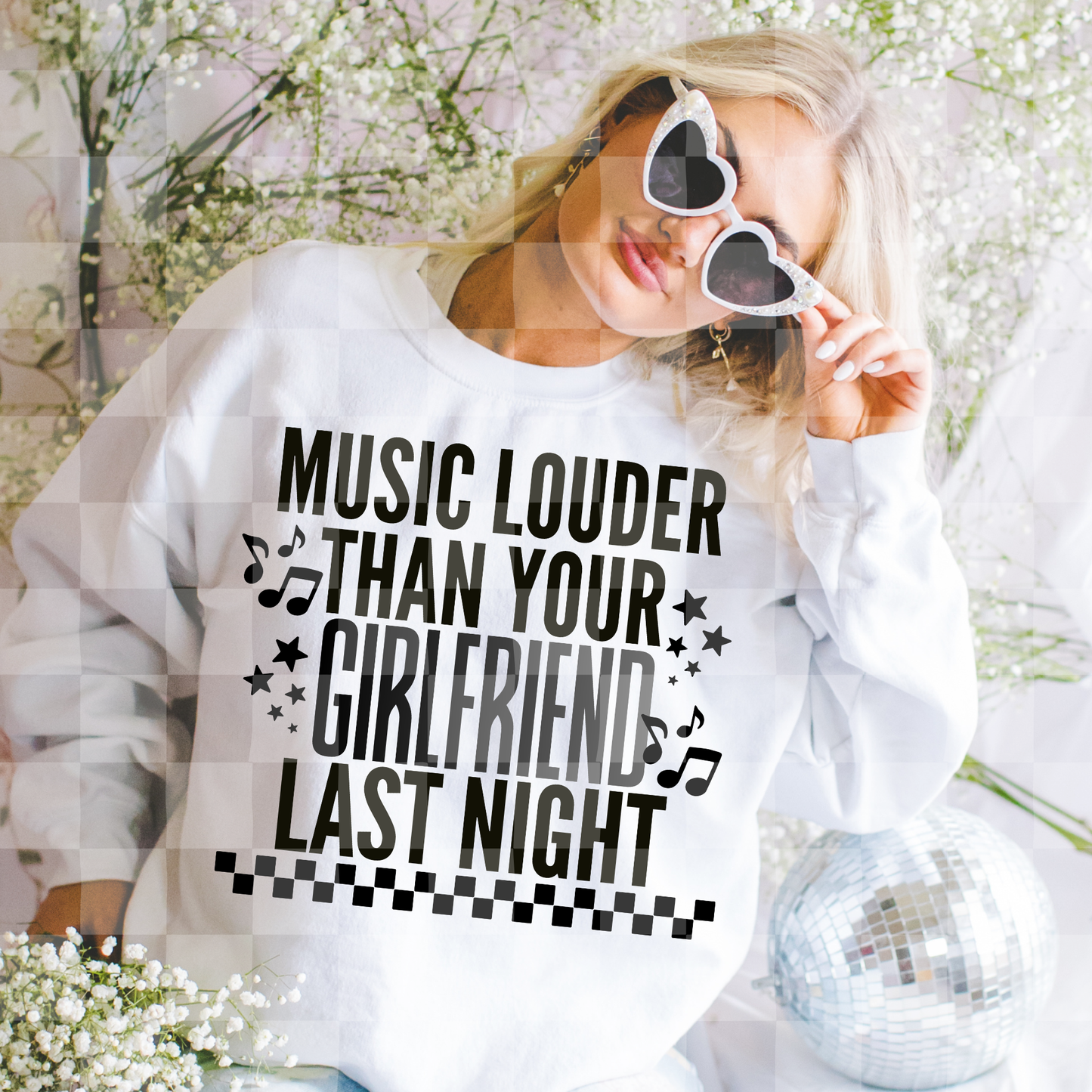 MUSIC LOUDER THAN YOUR GIRLFRIEND DIGITAL DESIGN