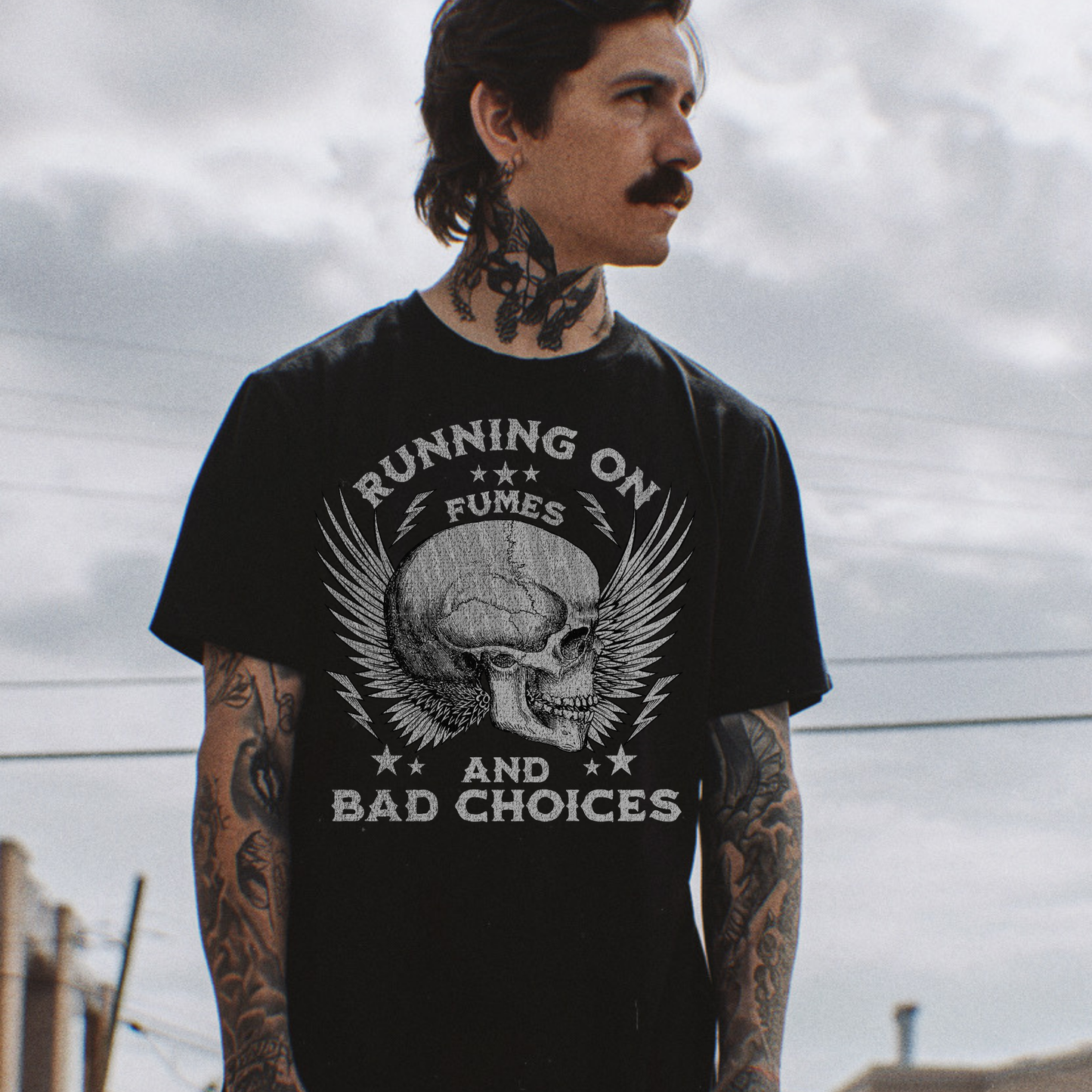 RUNNING ON FUMES AND BAD CHOICES DIGITAL DESIGN