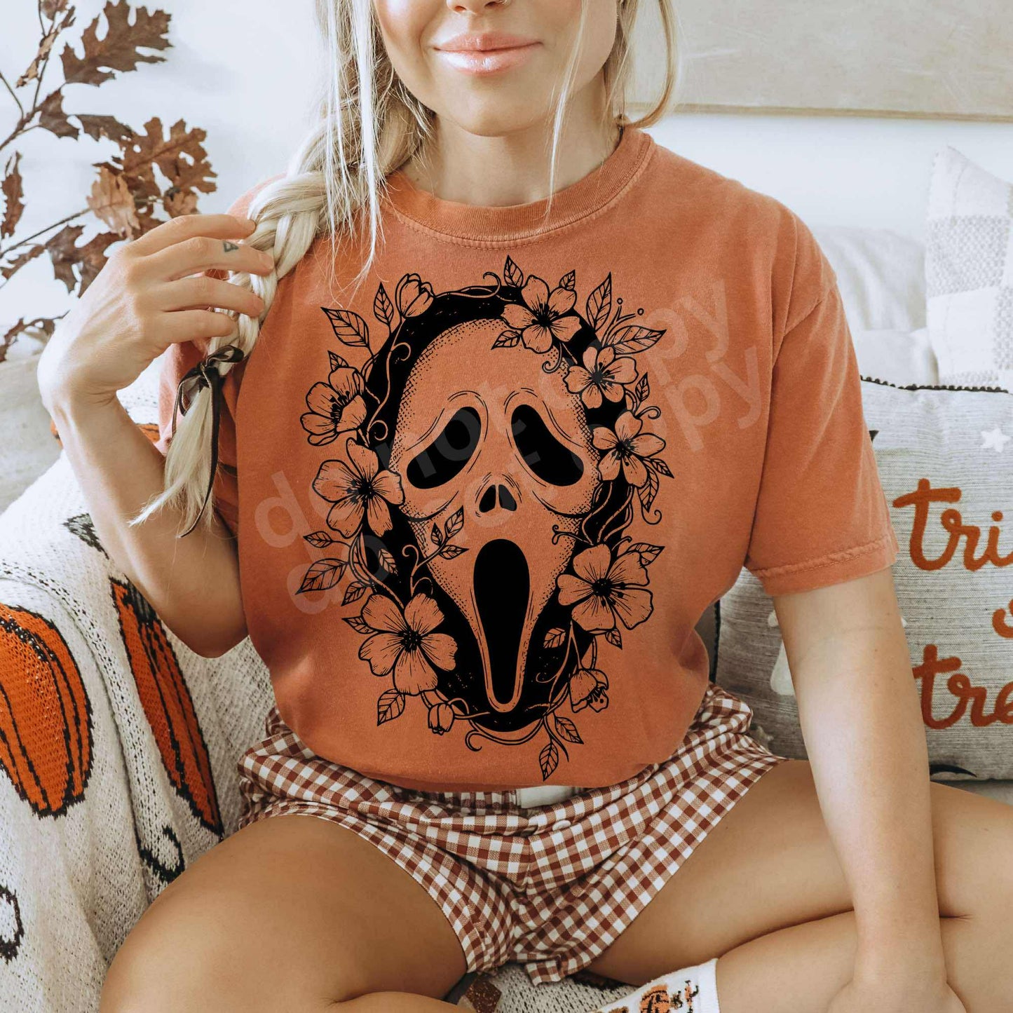 Ghost Floral *NO LICENSING REQUIRED*