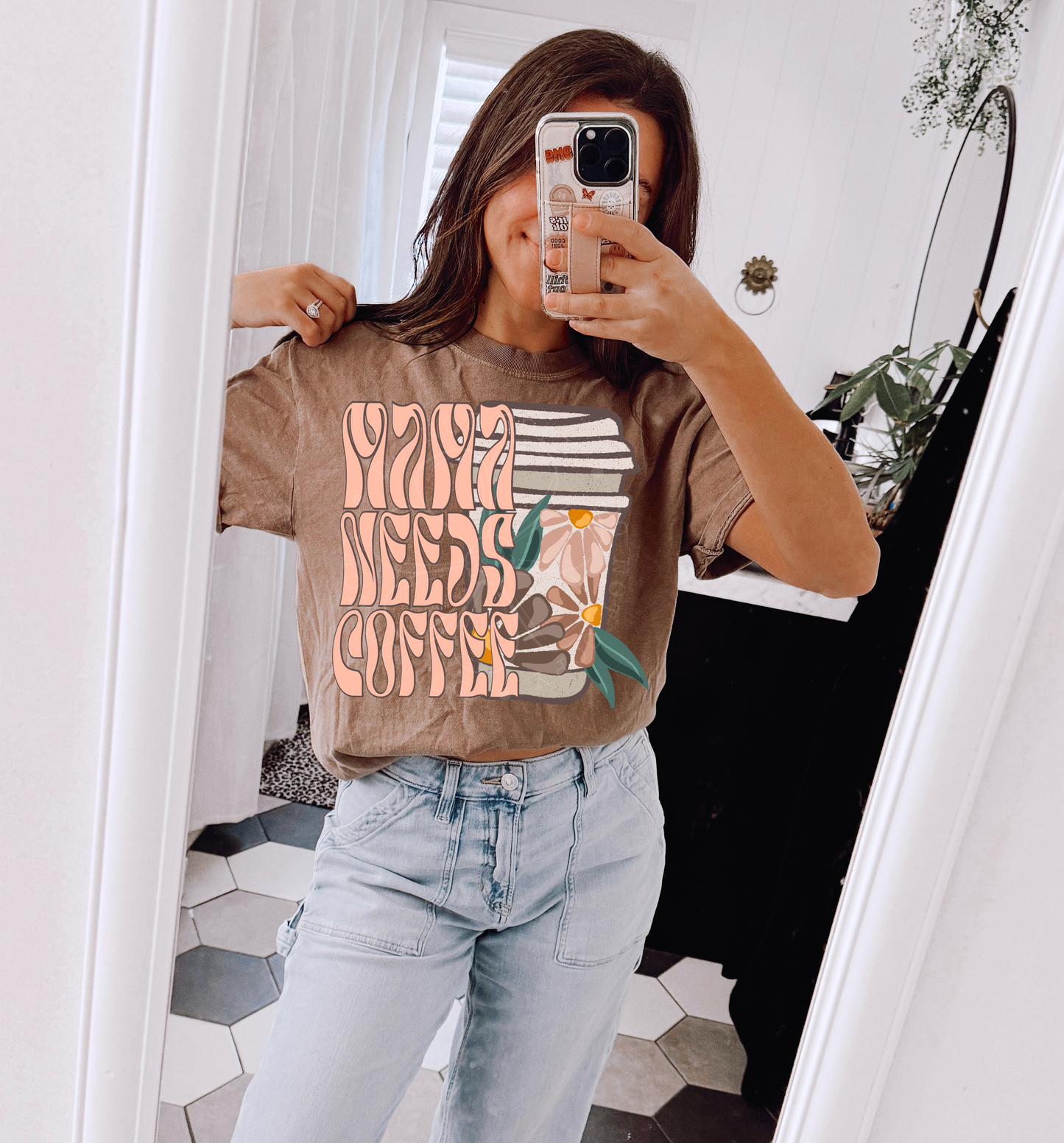 MAMA NEEDS COFFEE PNG Design *NO LICENSING REQUIRED*