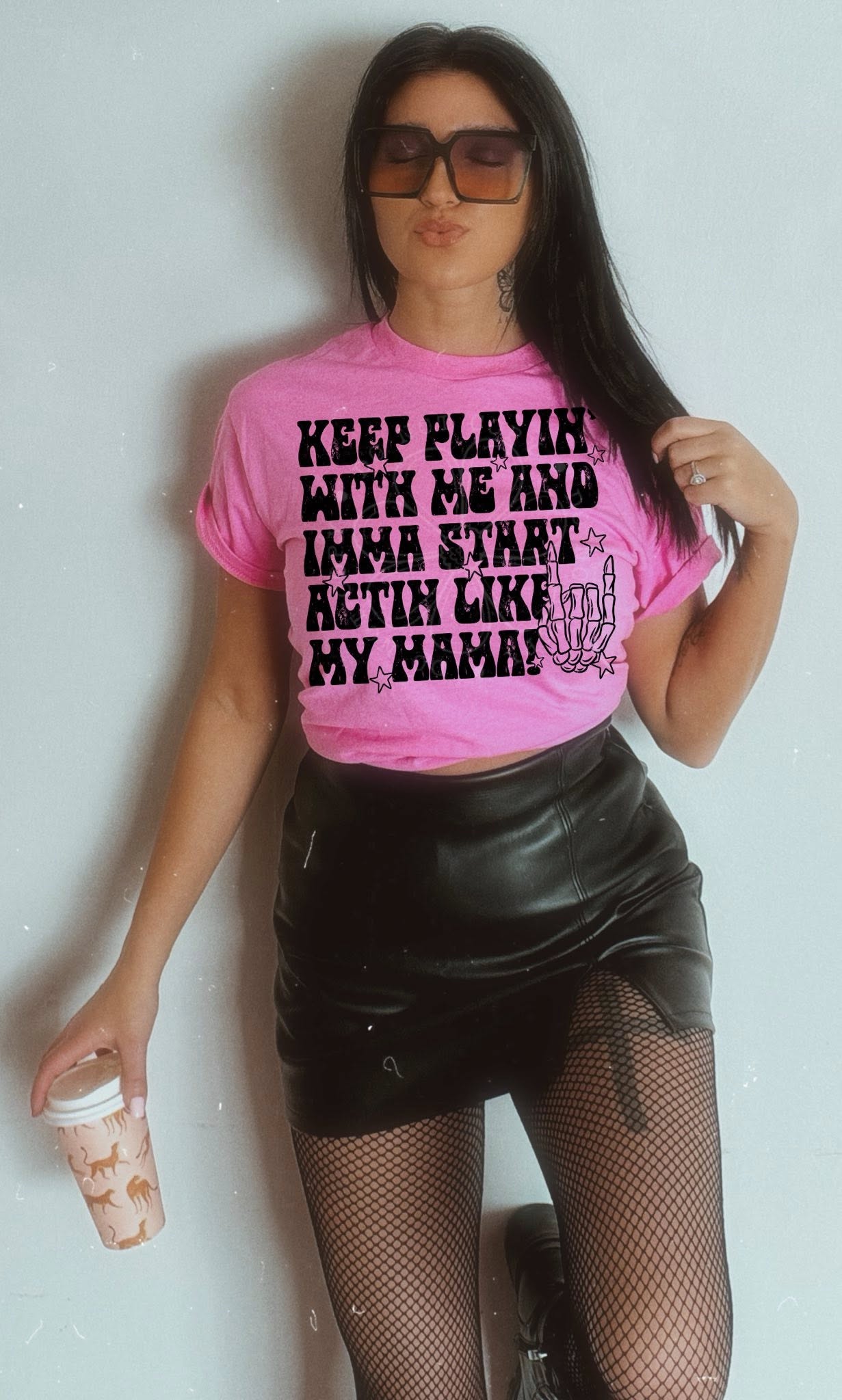 Act Like My Mama PNG Design *NO LICENSING REQUIRED*
