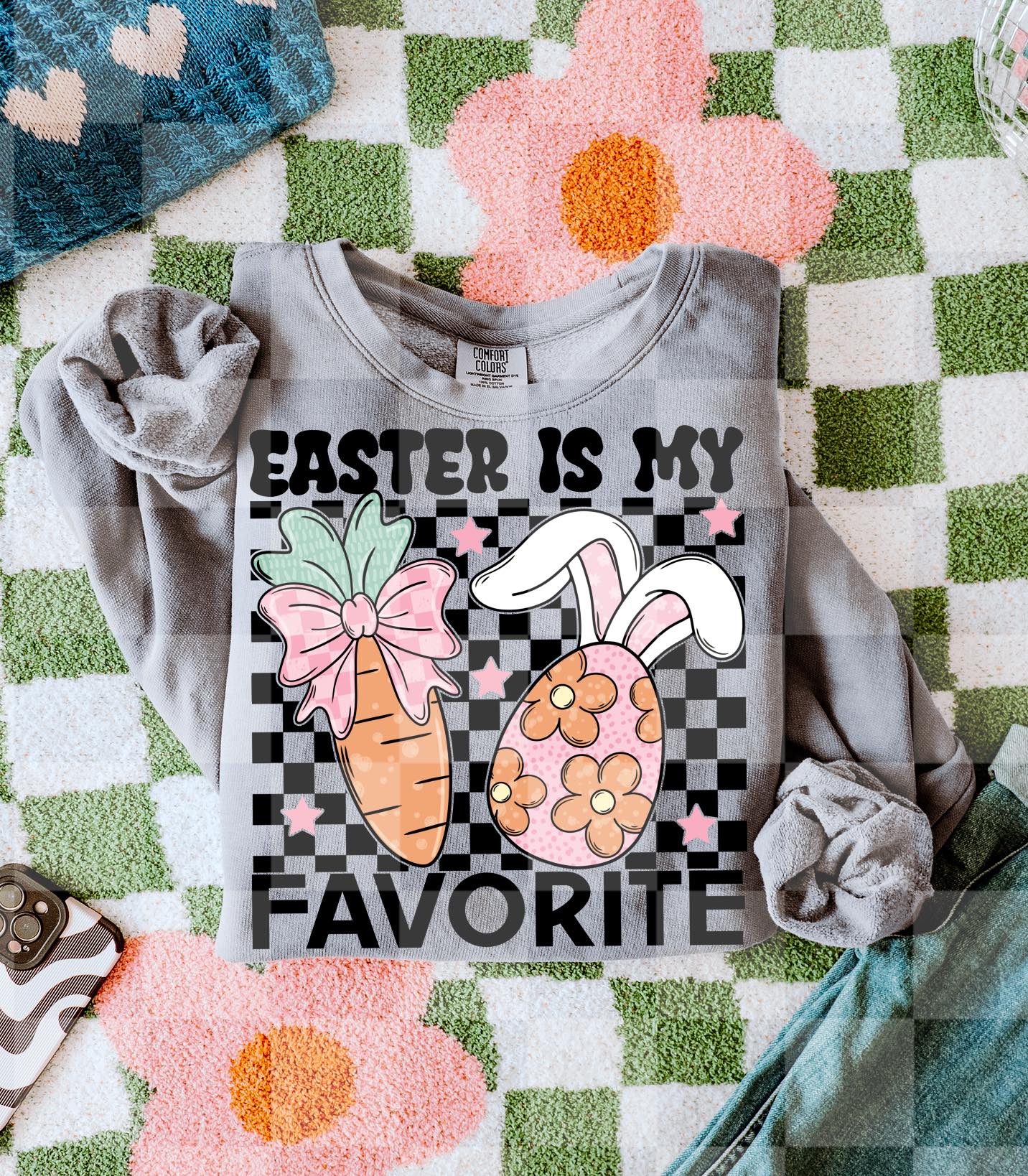 EASTER IS MY FAVORITE DIGITAL DESIGN