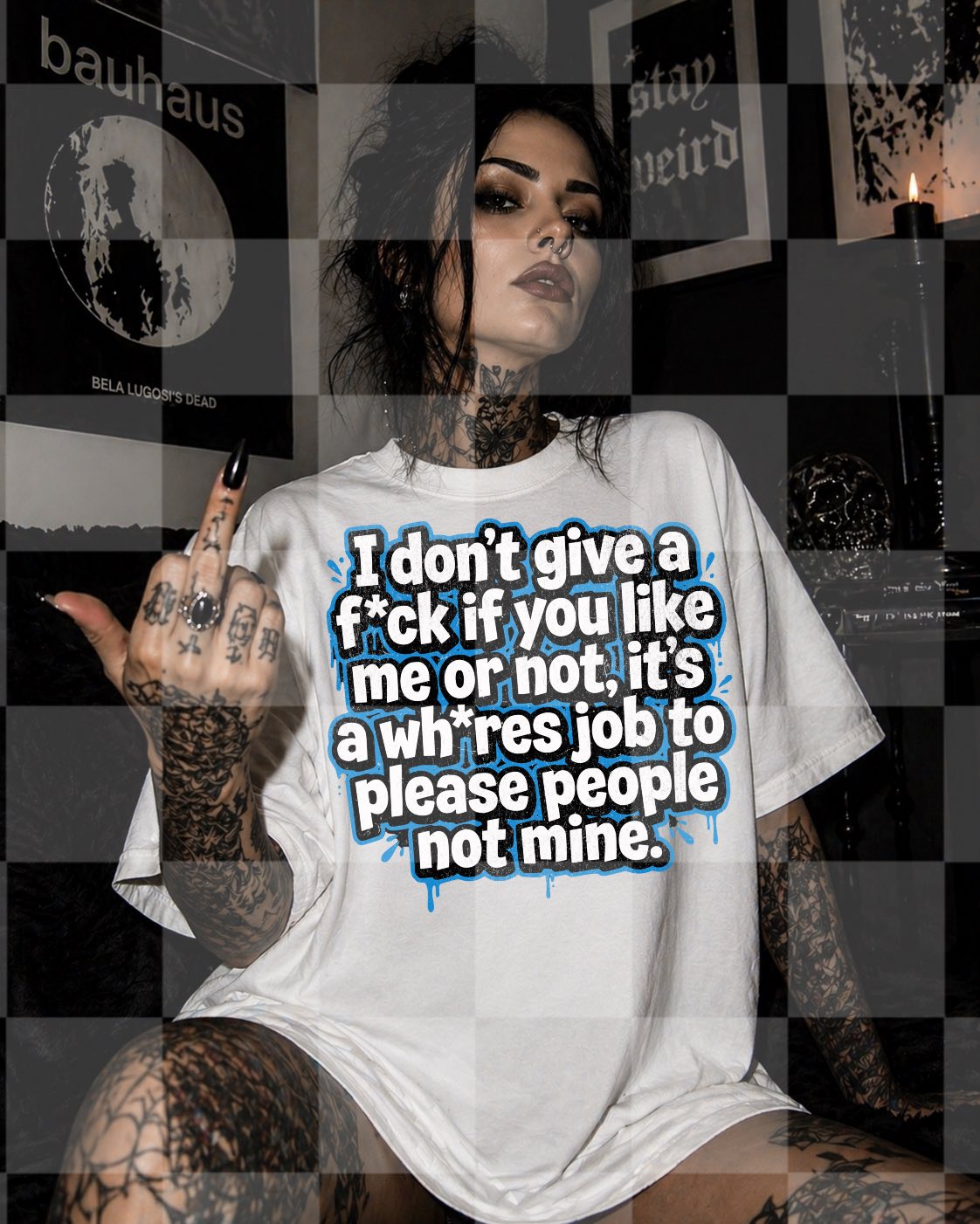 IT'S A WHORES JOB TO PLEASE PEOPLE DIGITAL DESIGN