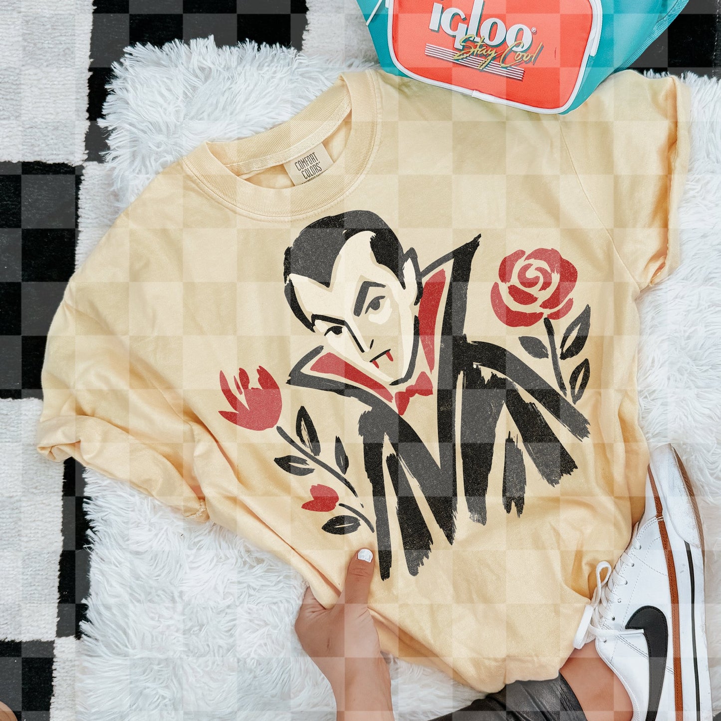 DRAC FLORAL DOODLE DIGITAL DESIGN