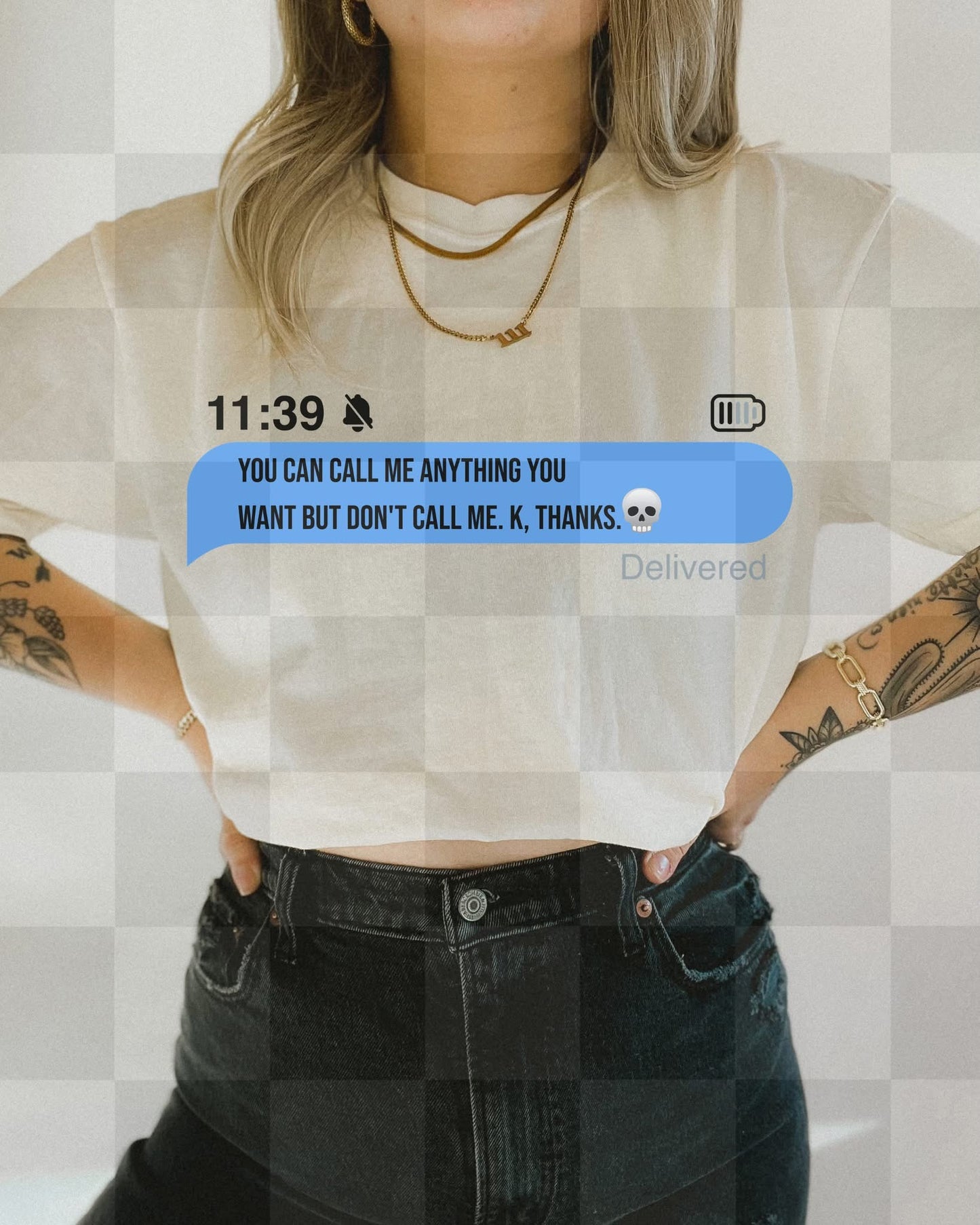 DON’T CALL ME TEXTS DIGITAL DESIGN