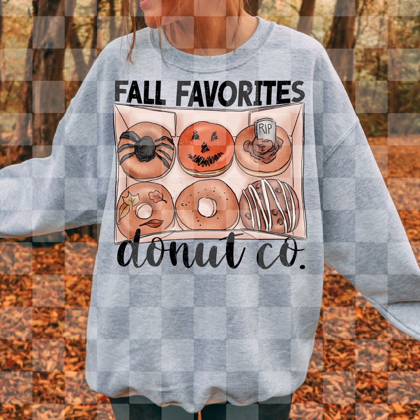 FALL FAVORITES DONUT CO. DIGITAL DESIGN