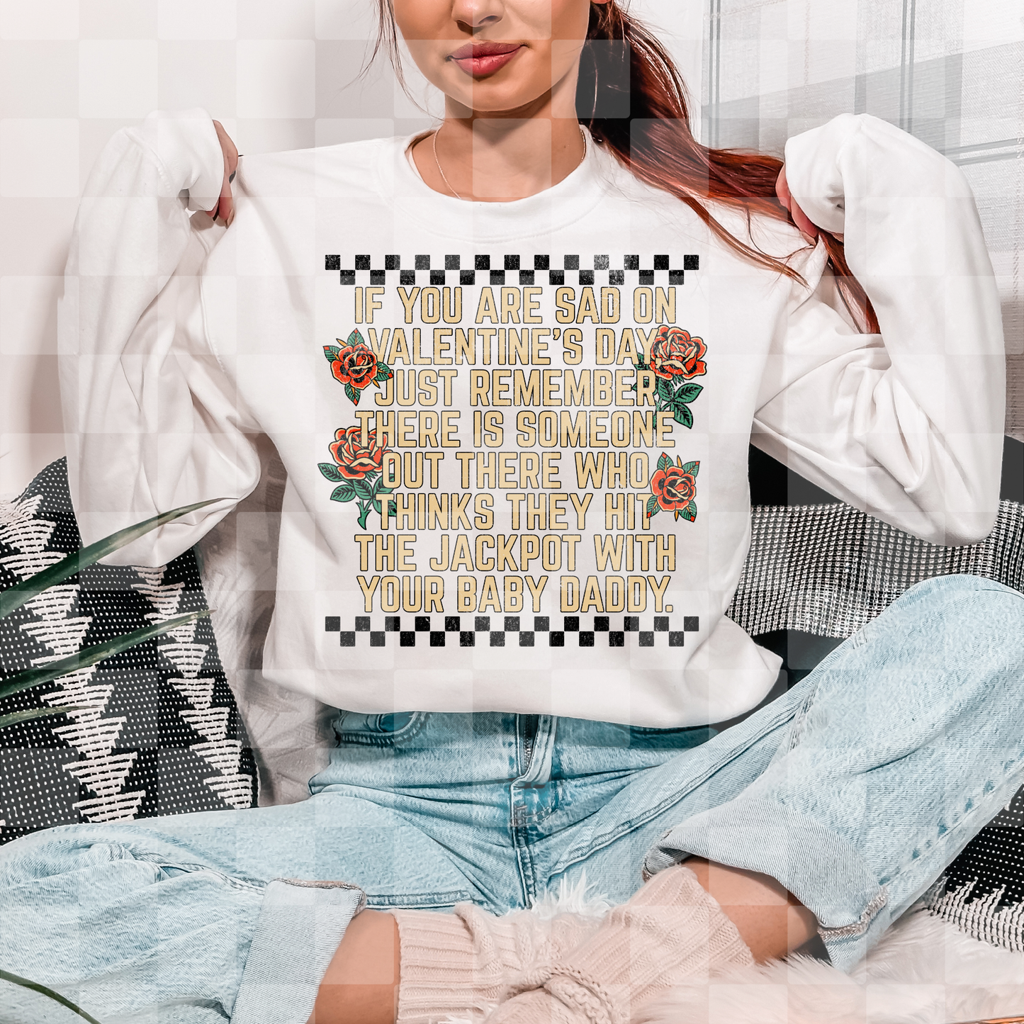 JACKPOT WITH YOUR BABY DADDY DIGITAL DESIGN