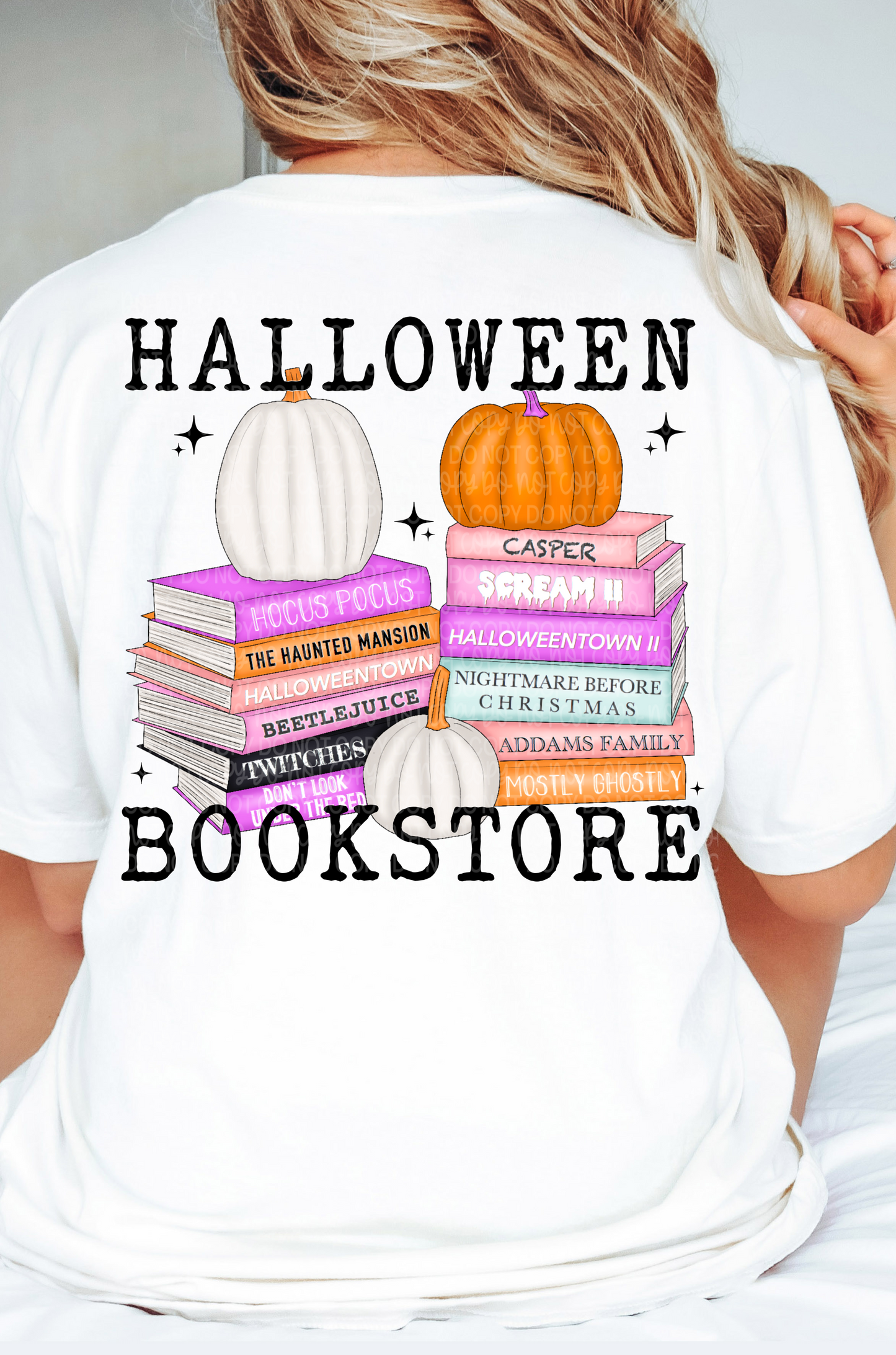 Halloween Bookstore PNG - Commercial Use - No Licensing