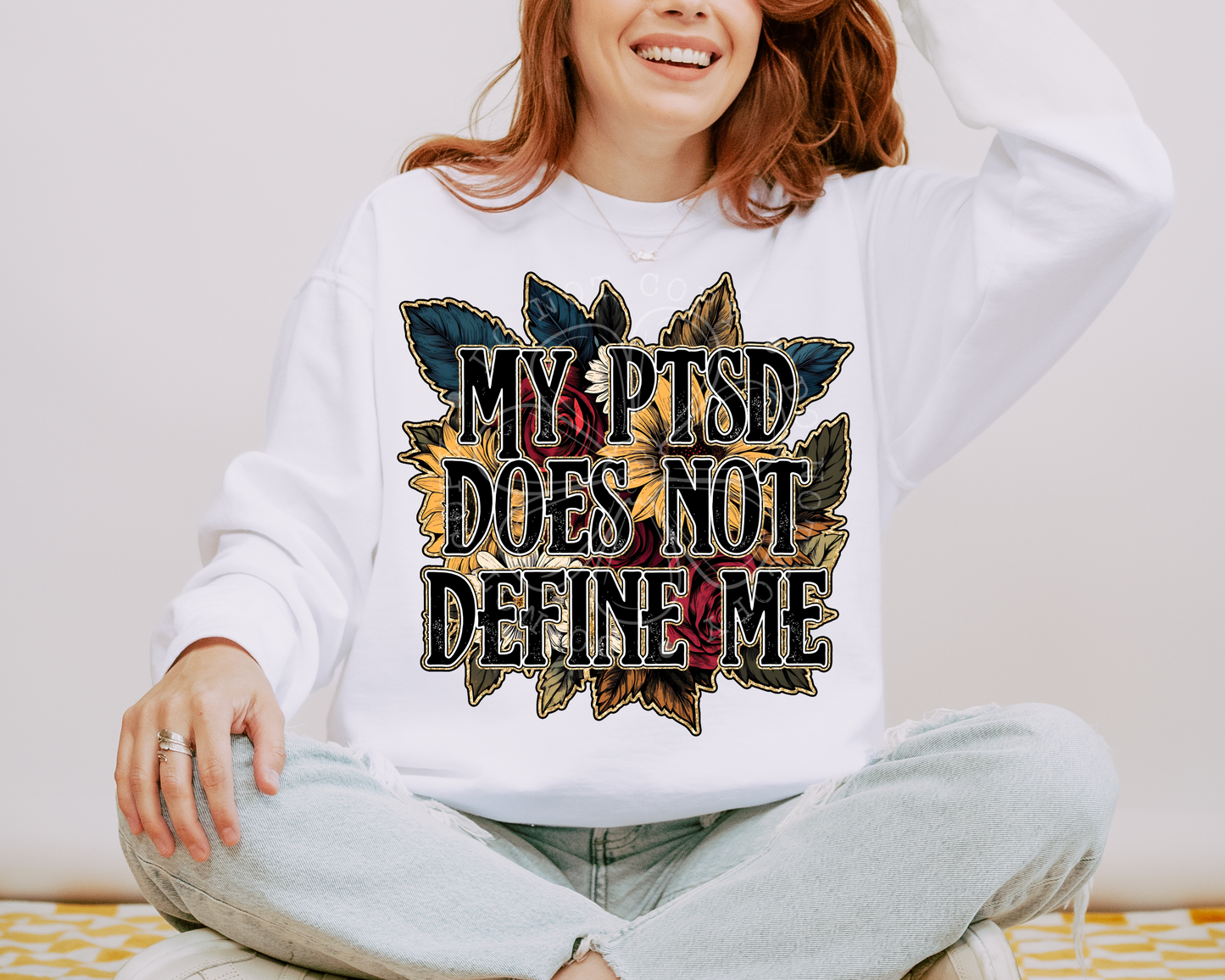 PTSD DOES NOT DEFINE ME PNG DESIGN