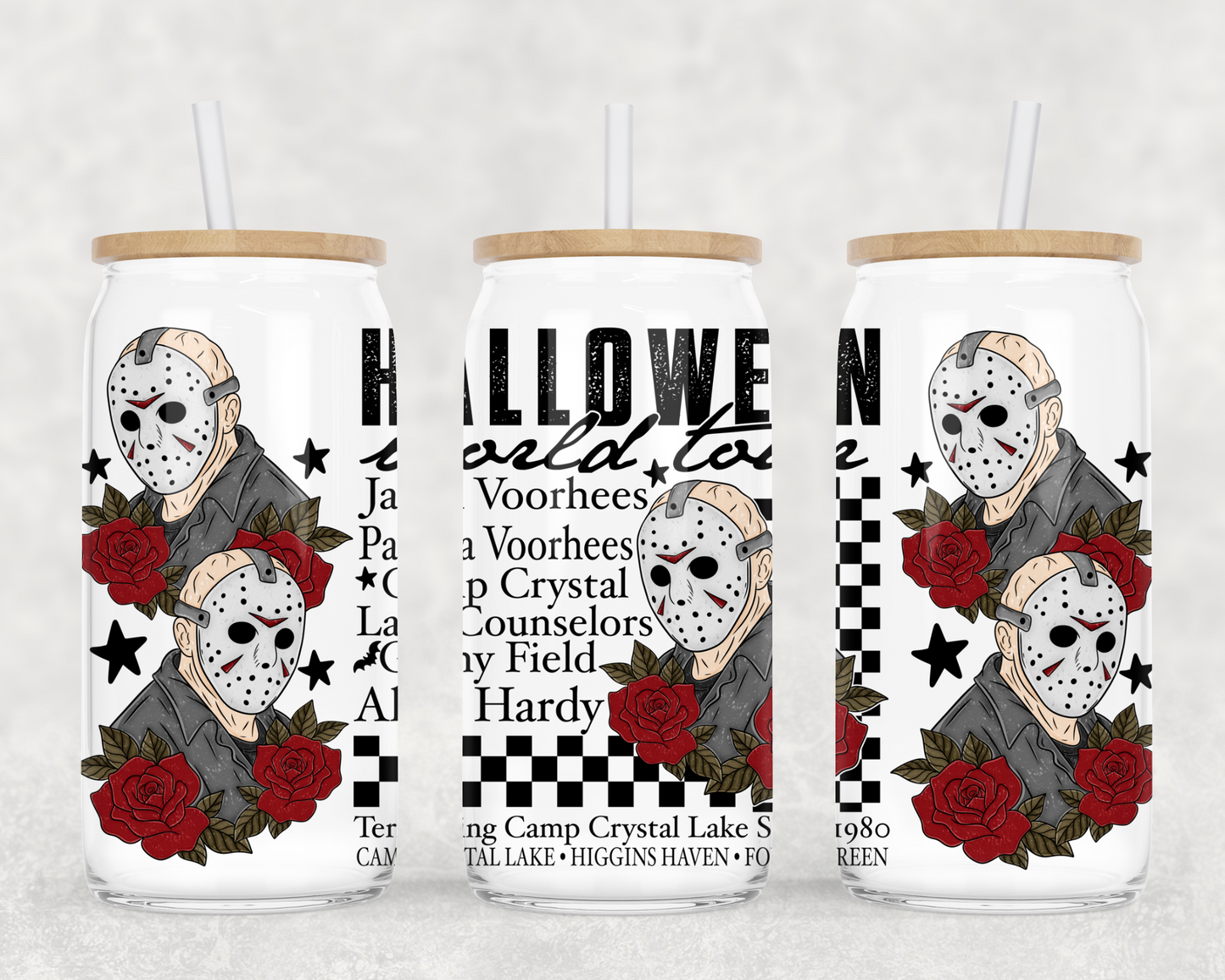 HALLOWEEN WORLD TOUR JASON GLASS WRAP