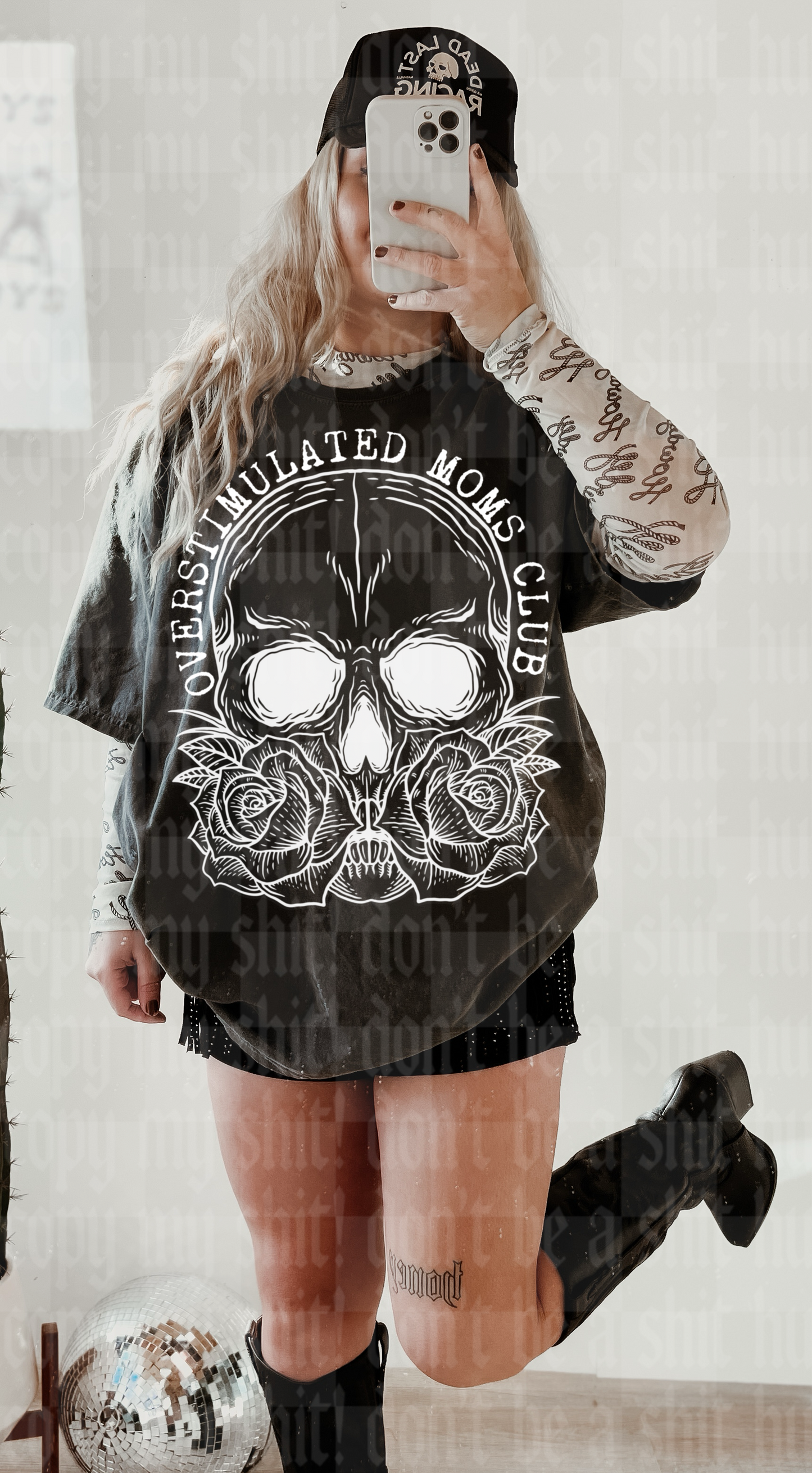 OVERSTIMULATED MOMS CLUB DIGITAL DESIGN