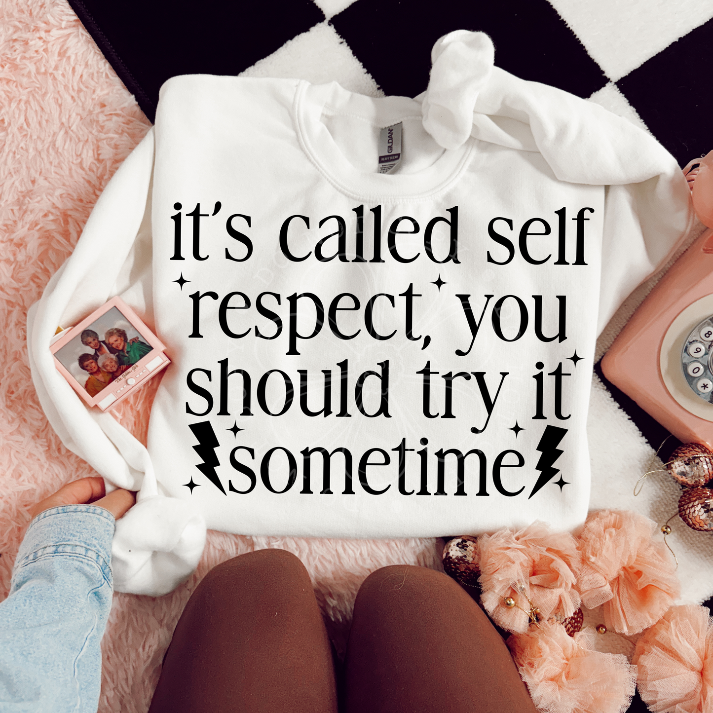 It’s Called Self Respect PNG Design *NO LICENSING REQUIRED*
