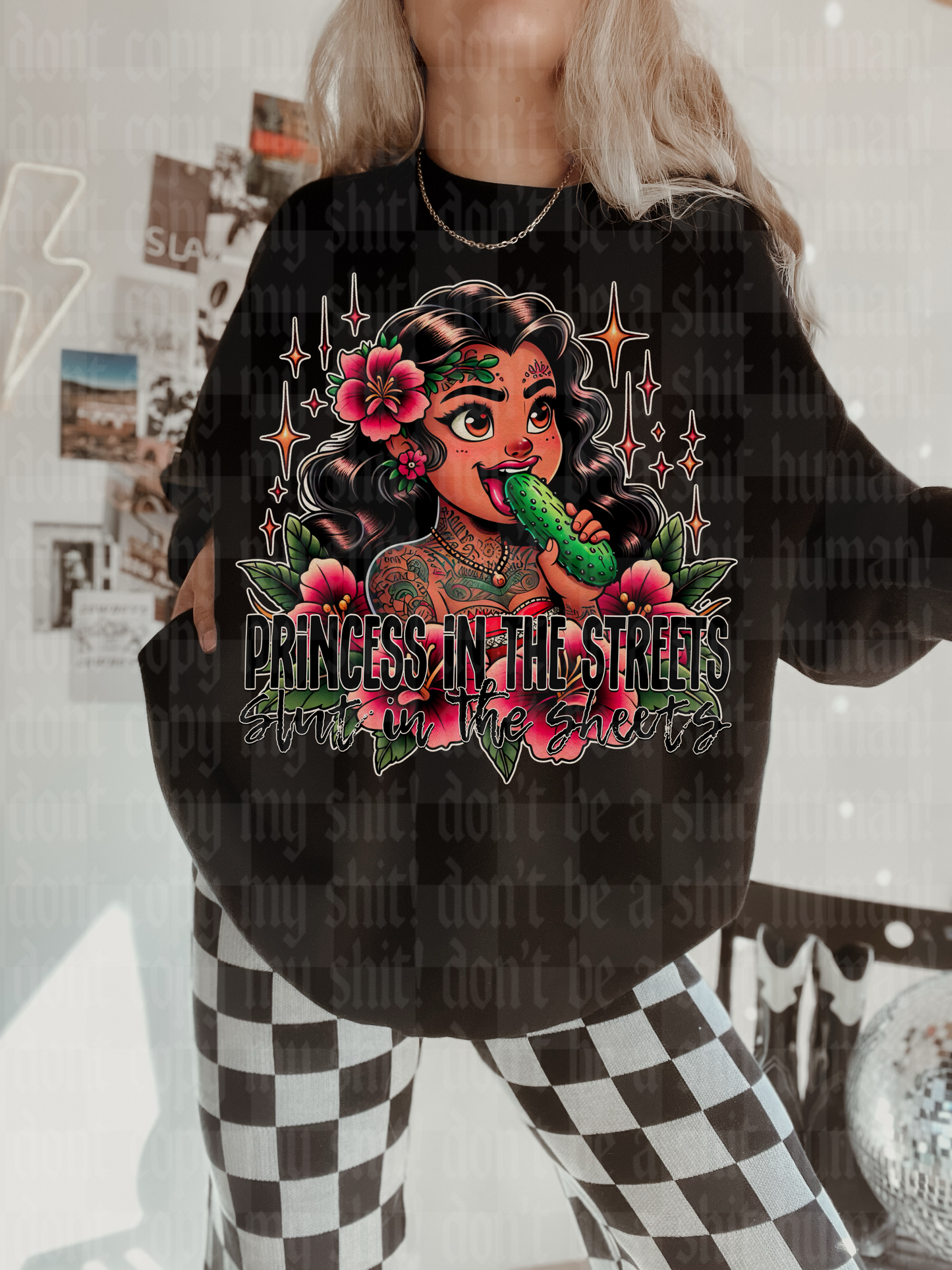 PRINCESS IN THE STREETS DIGITAL DESIGN
