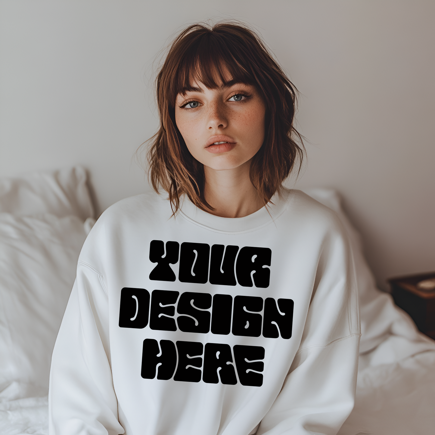 UNBRANDED WHITE BLANK MOCK