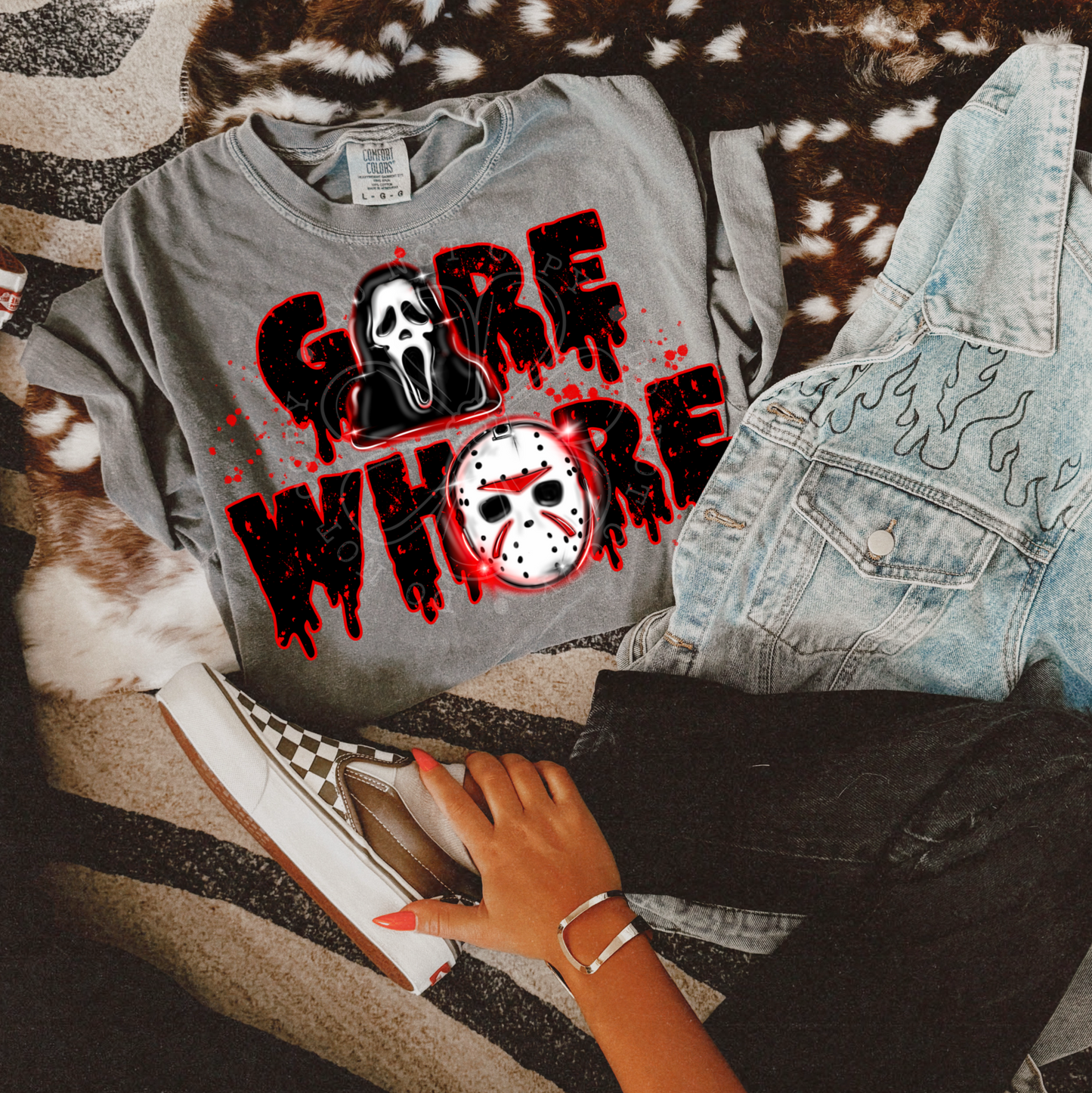 Gore Whore PNG Design *NO LICENSING REQUIRED*