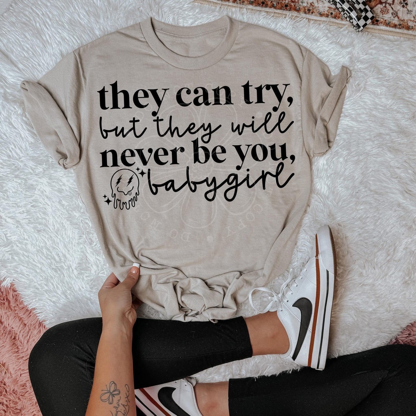 NEVER BE YOU BABYGIRL DIGITAL DESIGN