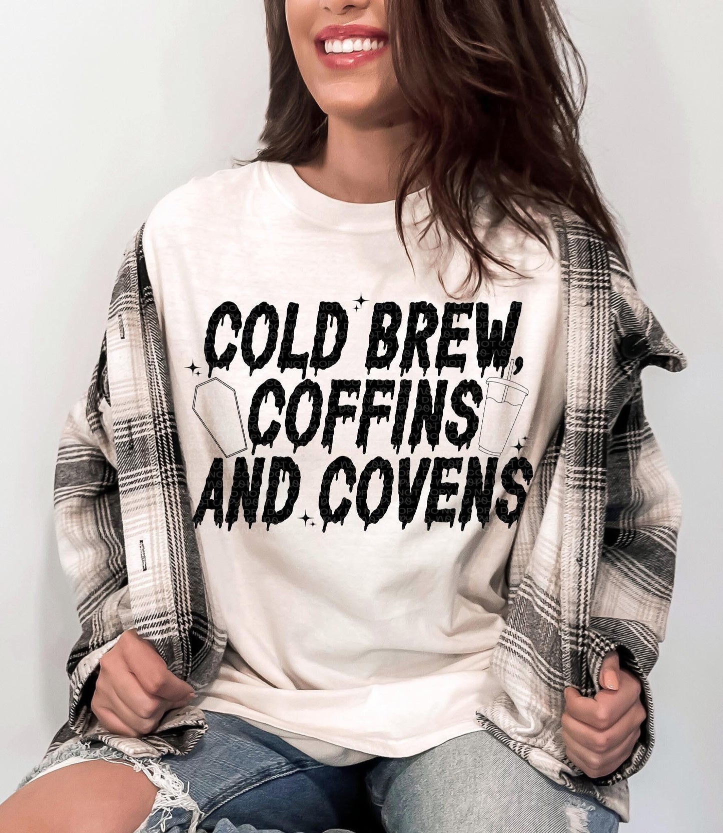 COLD BREWS COFFINS & COVENS DIGITAL DESIGN