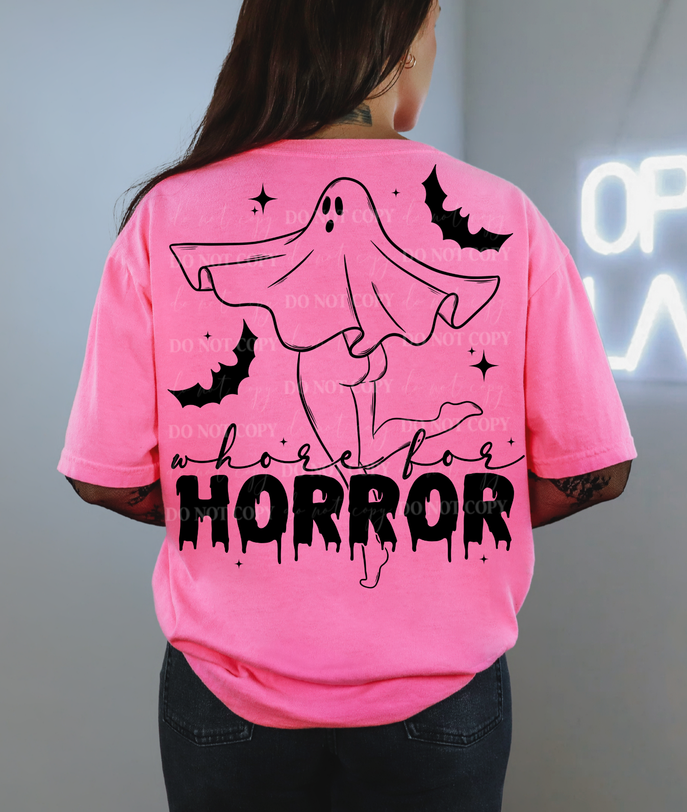 Whore For Horror PNG - Commercial Use - No Licensing