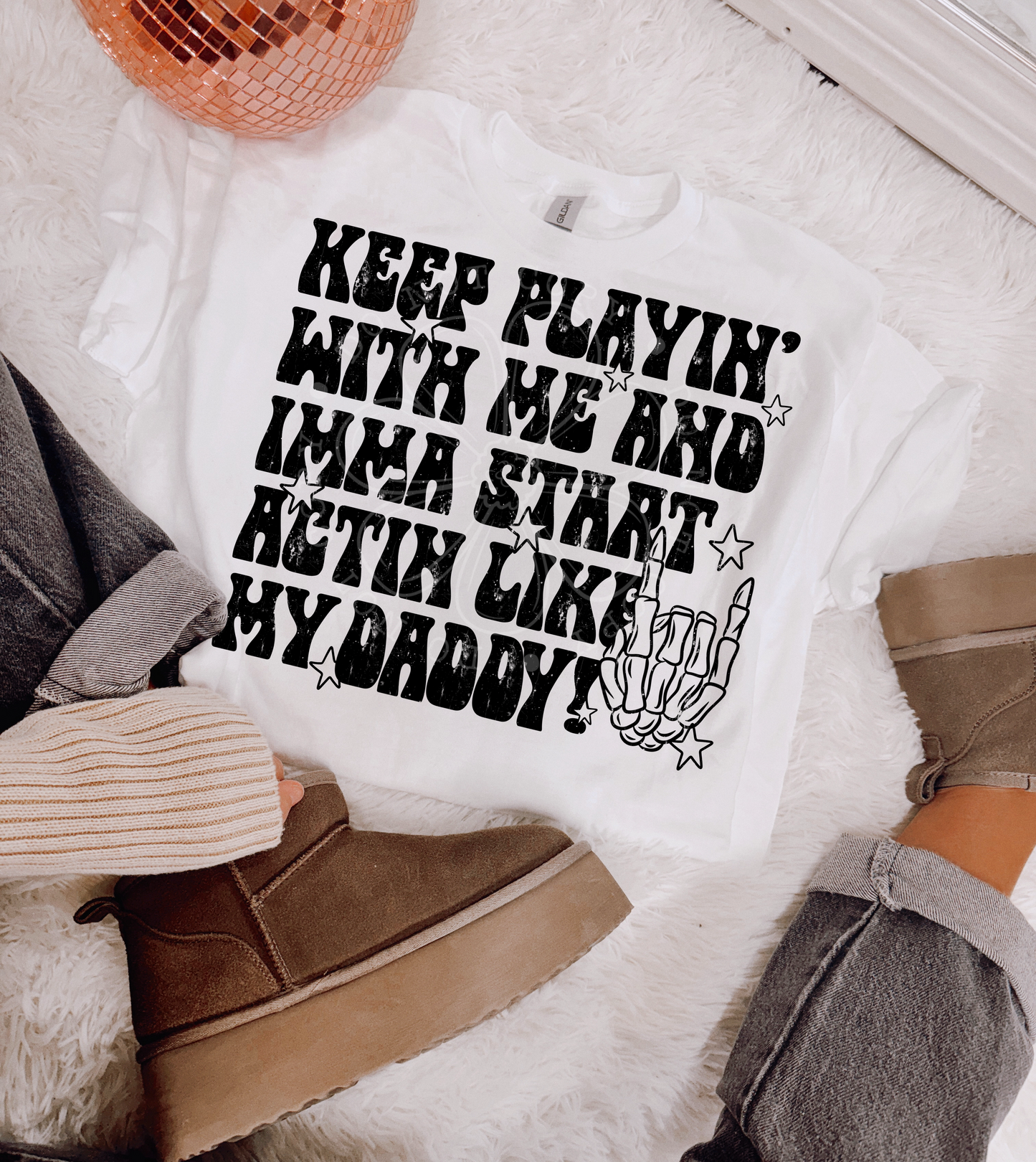 Act Like My Daddy PNG Design *NO LICENSING REQUIRED*