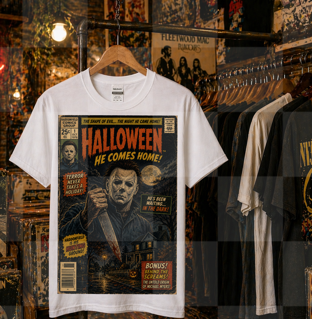 HALLOWEEN COMIC DIGITAL DESIGN