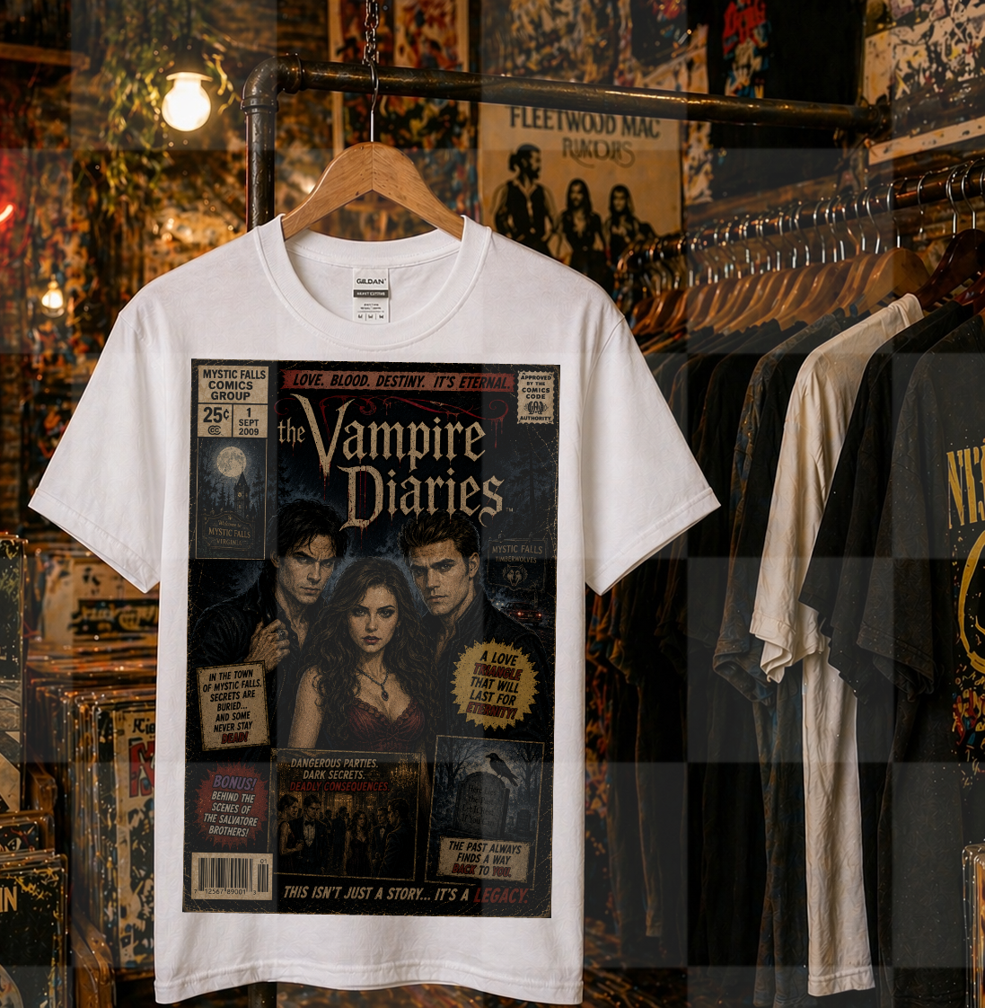 VAMPIRE COMIC DIGITAL DESIGN