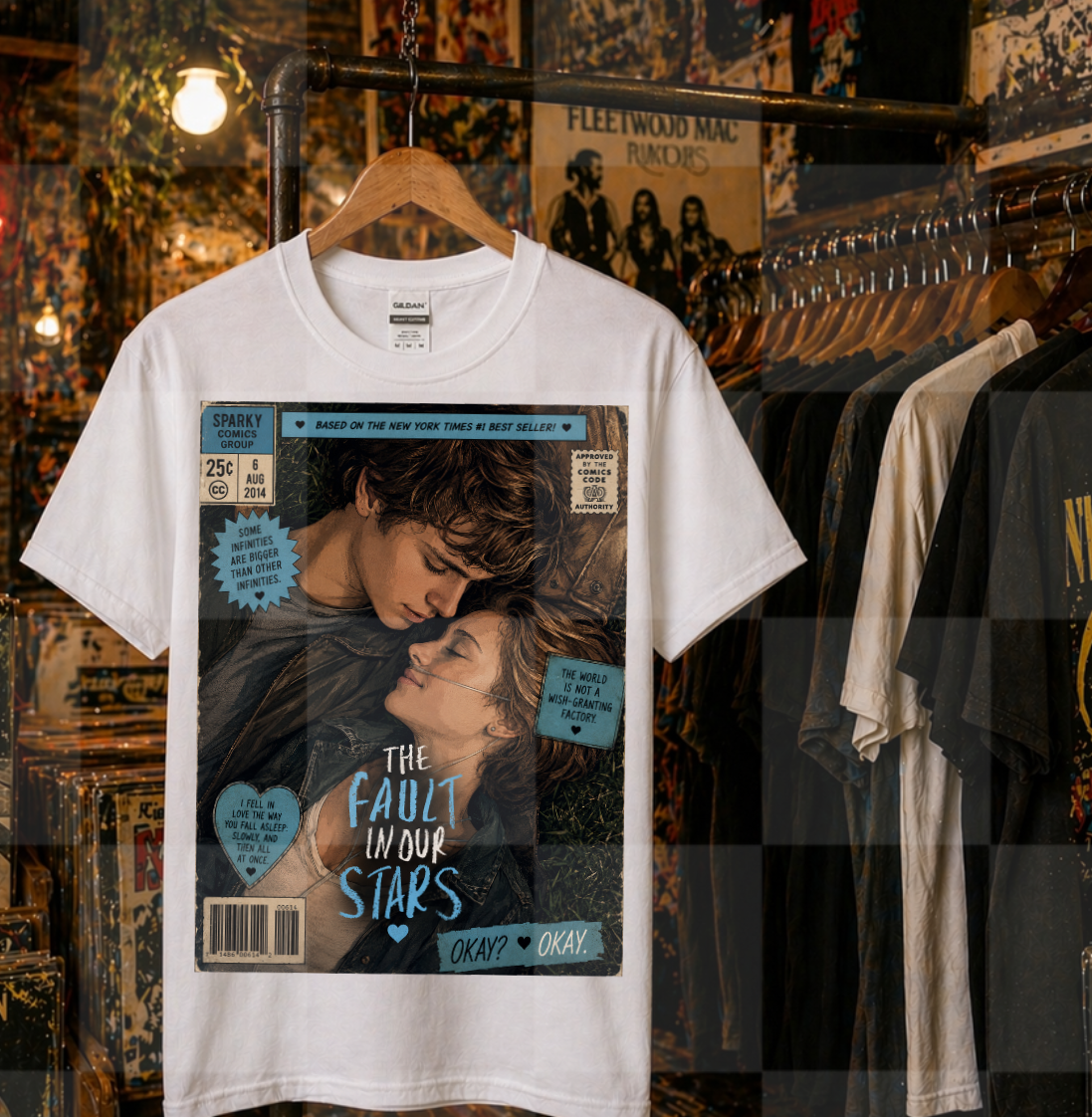 FAULT STARS COMIC DIGITAL DESIGN