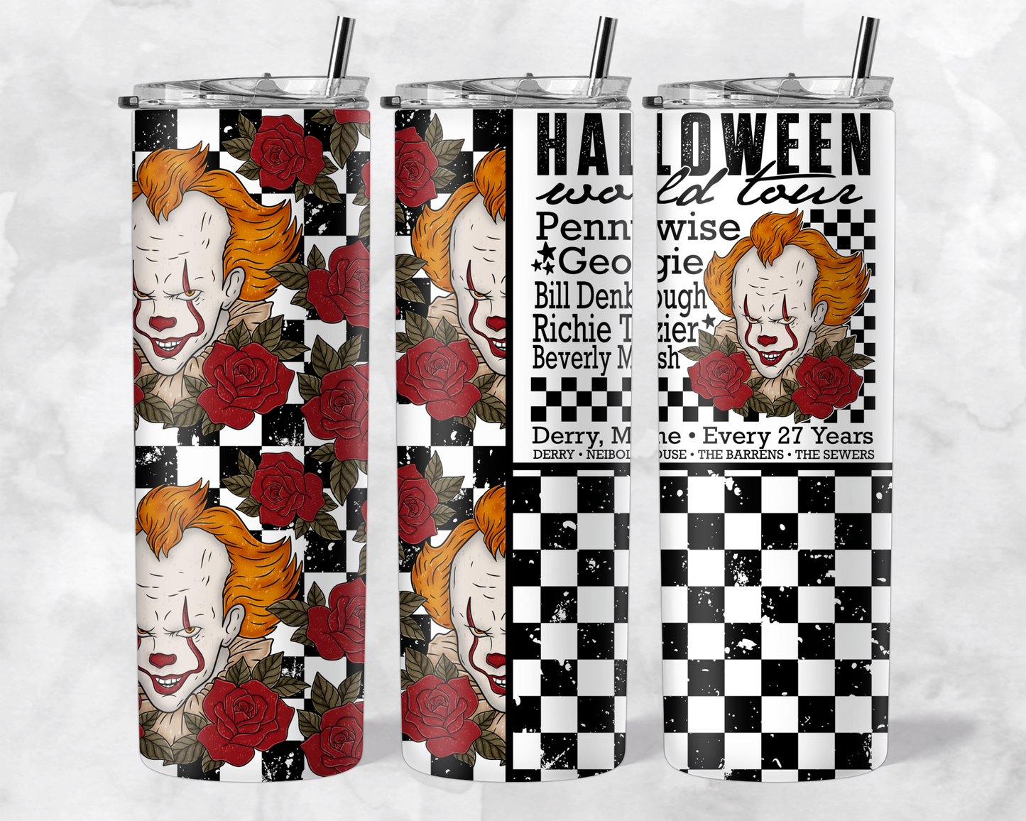HALLOWEEN WORLD TOUR PENNY TUMBLER WRAP