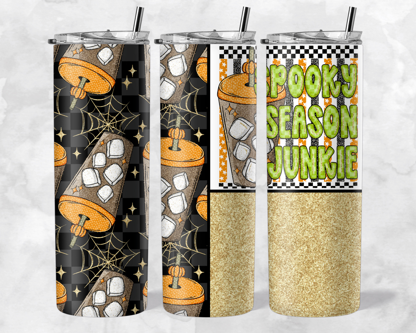 SPOOKY SEASON JUNKIE TUMBLER WRAP