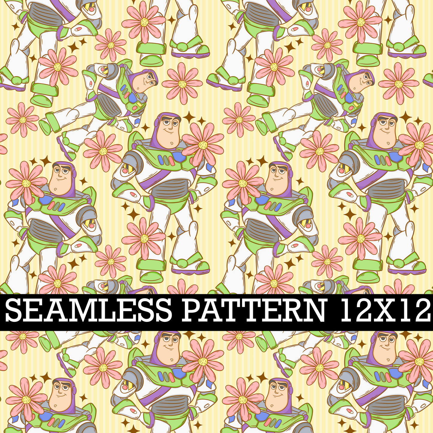 LIGHTYEAR SEAMLESS PATTERN