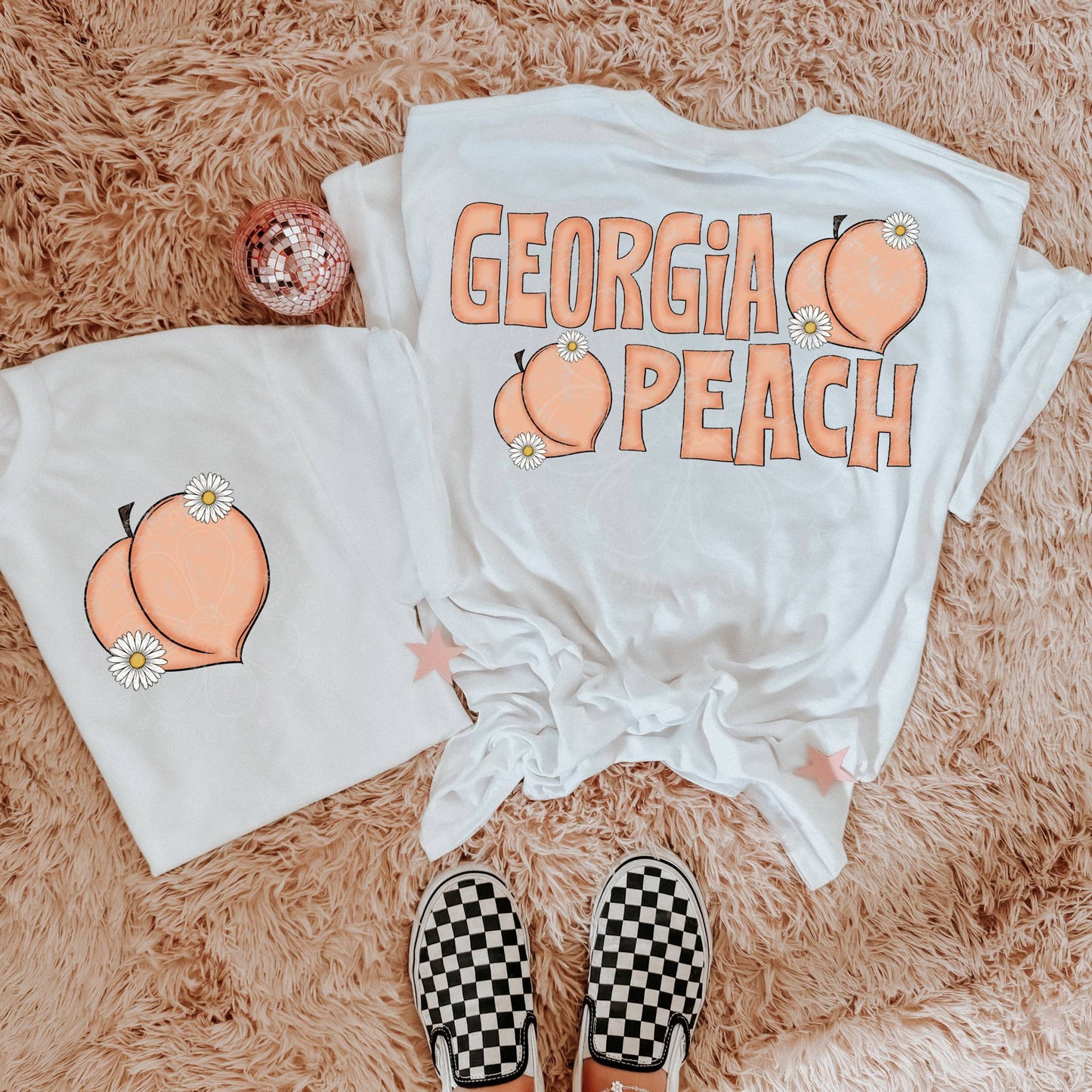 GEORGIA PEACH PNG DESIGN