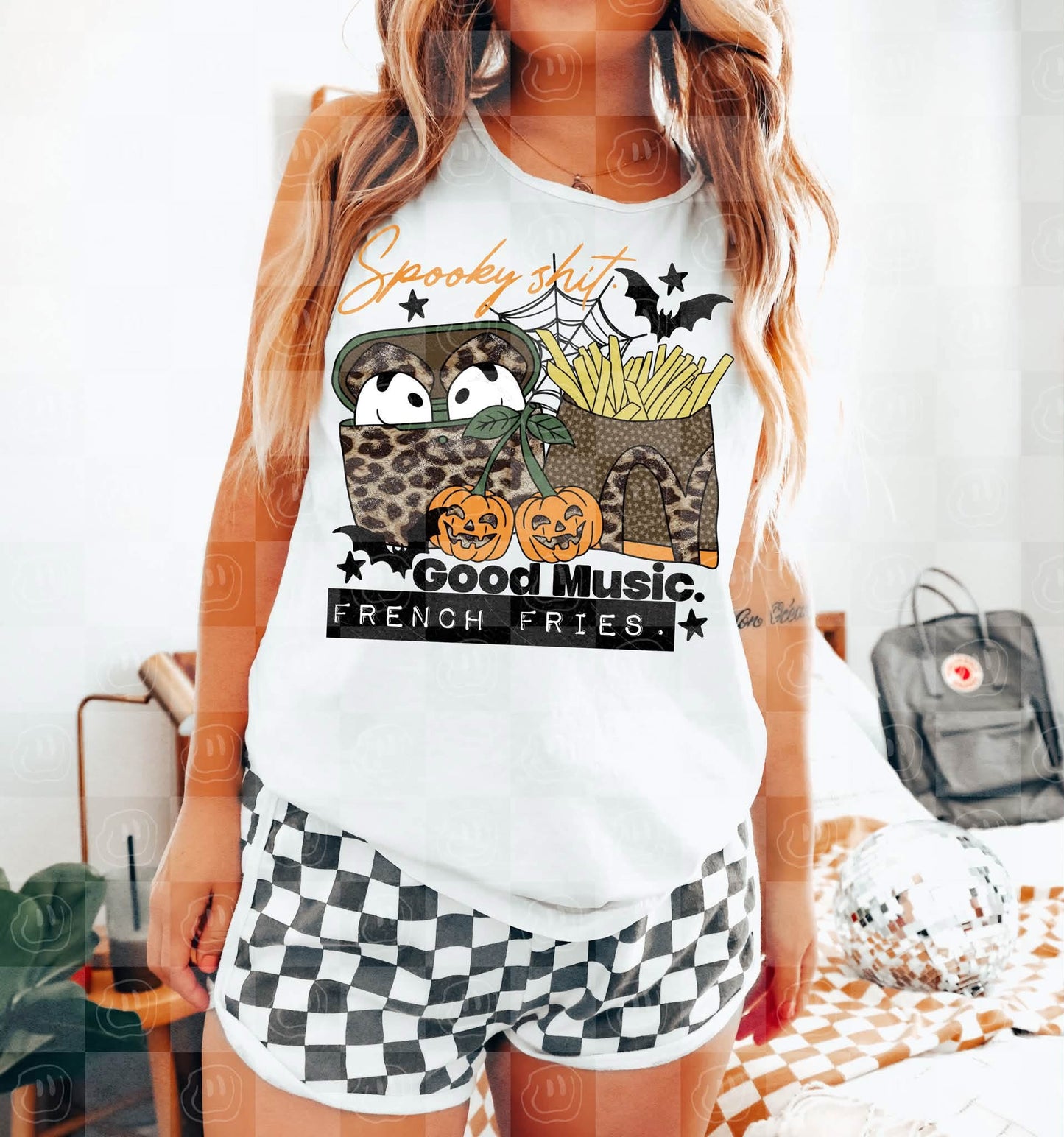 Spooky Shit Good Music French Fries Digital Download