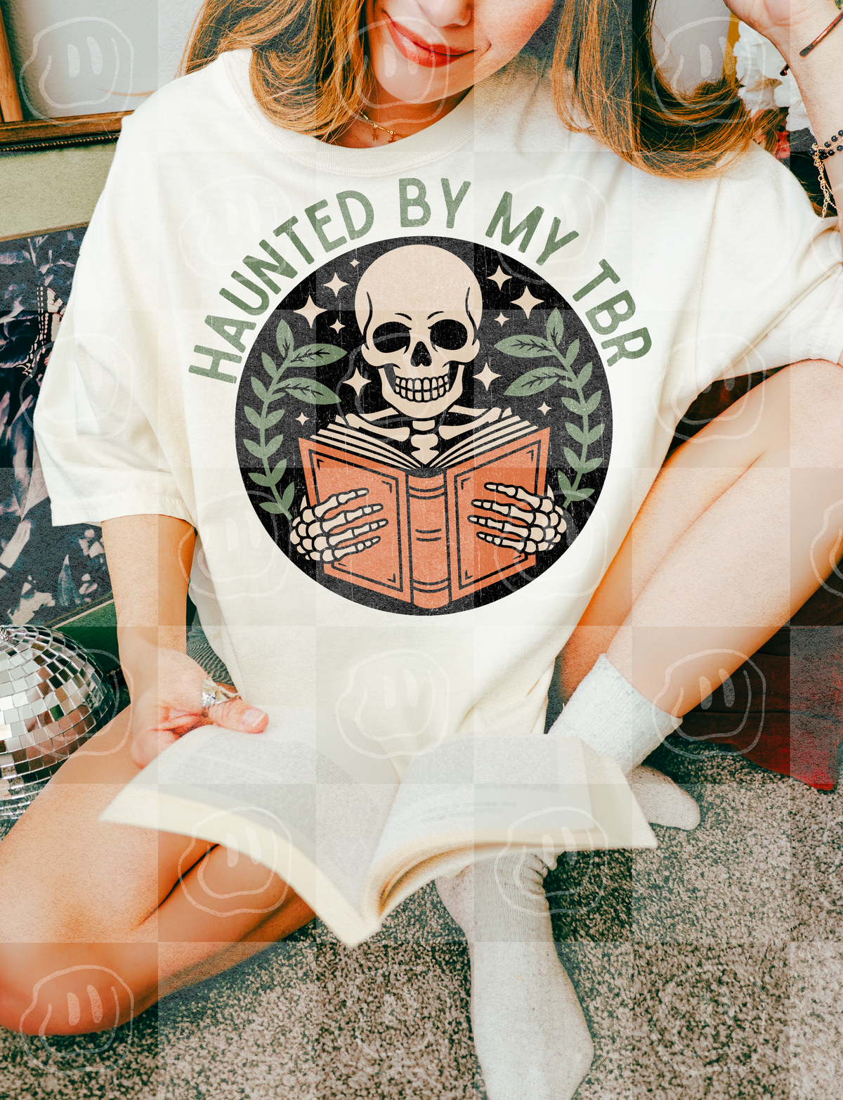 Haunted By My TBR Digital Download ★ NOT HAND DRAWN ★