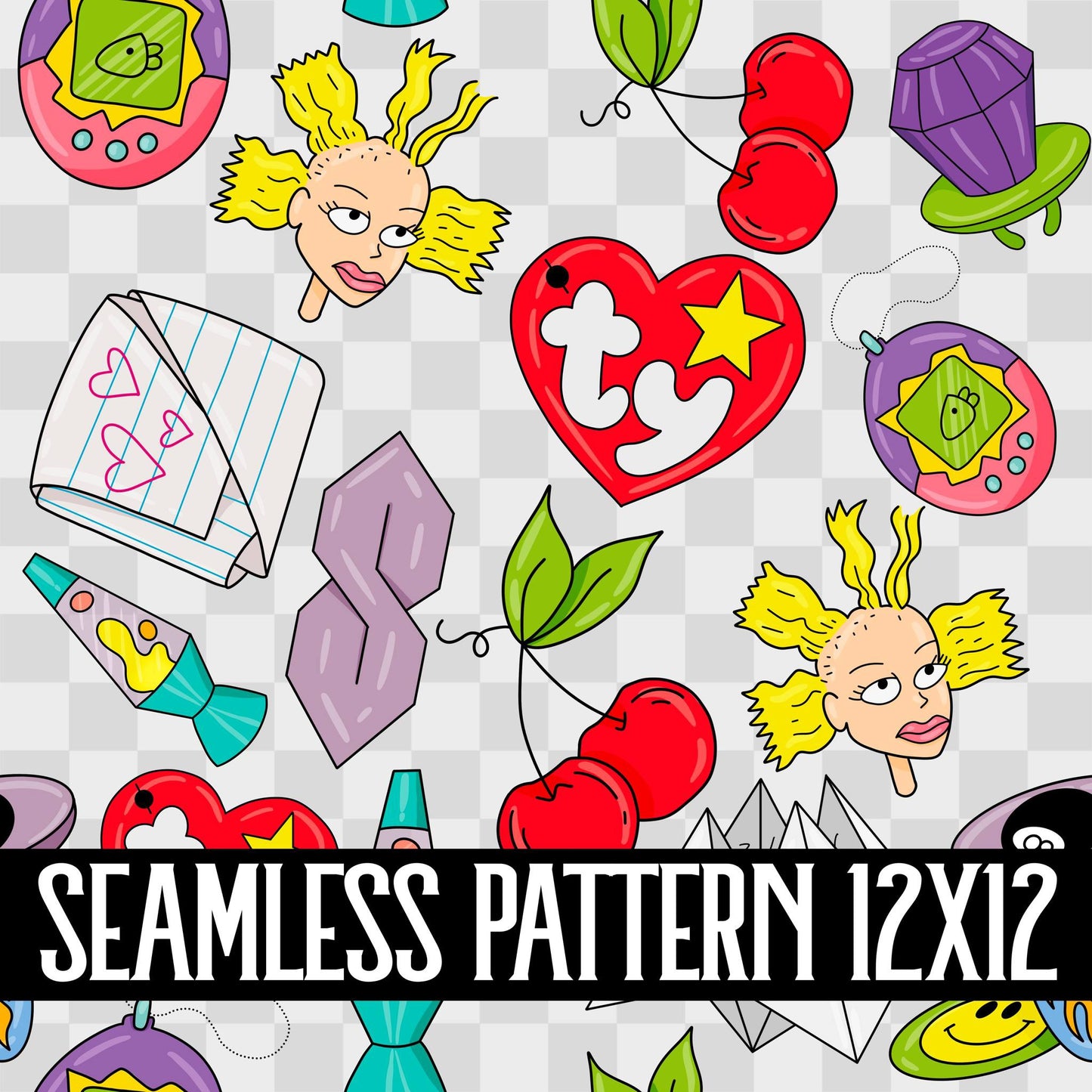 90’S SEAMLESS PATTERN