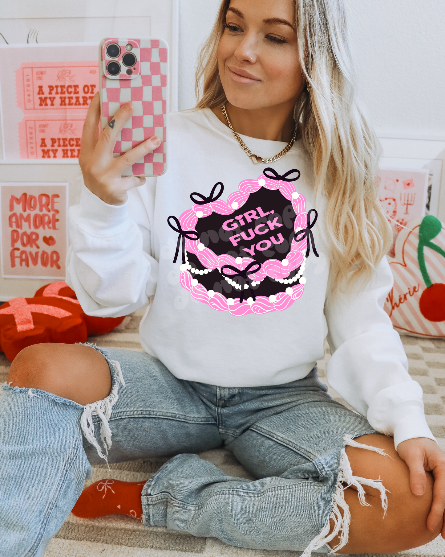 GIRL FUCK YOU CAKE DIGITAL DESIGN