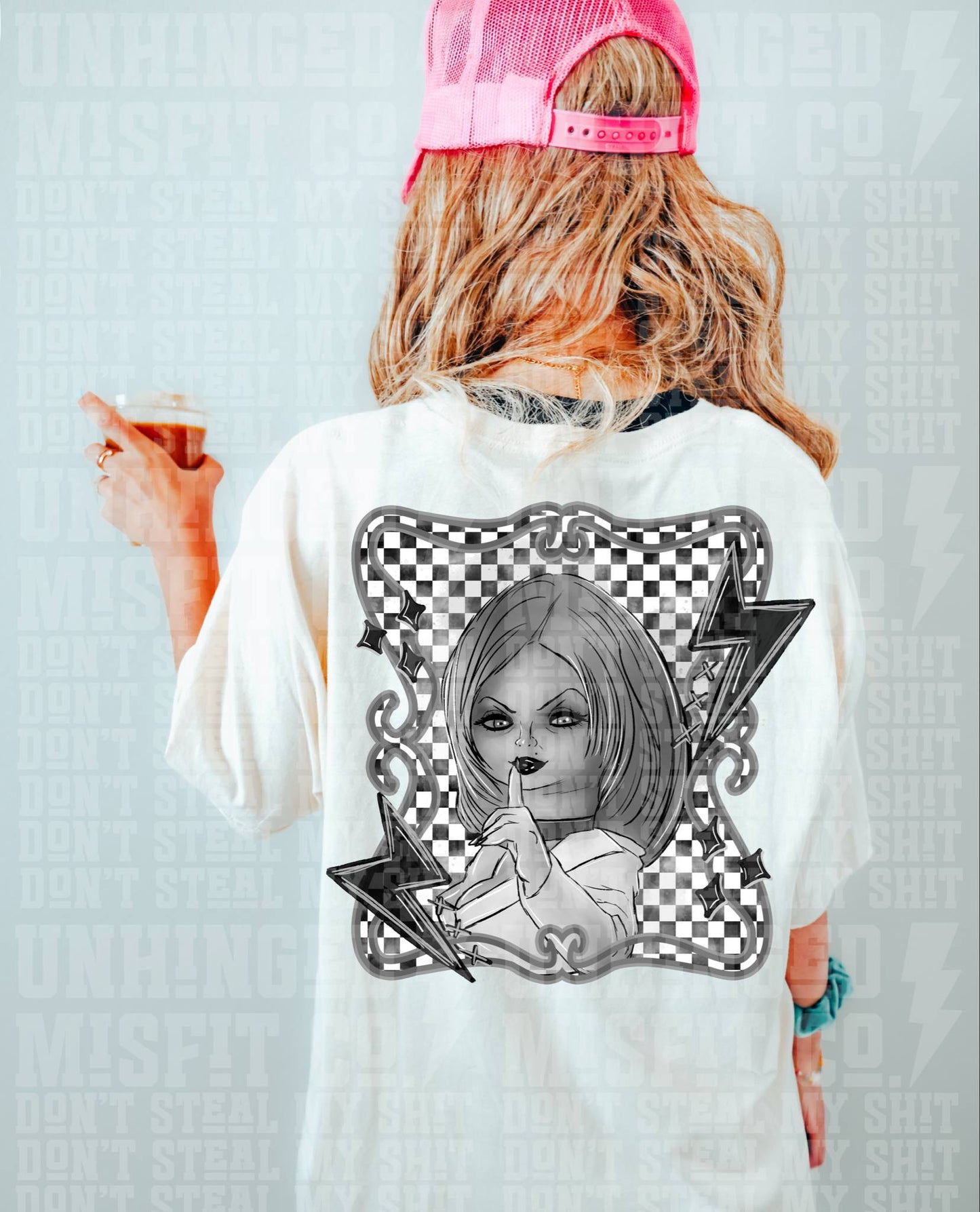 HORROR BRIDE PNG DESIGN