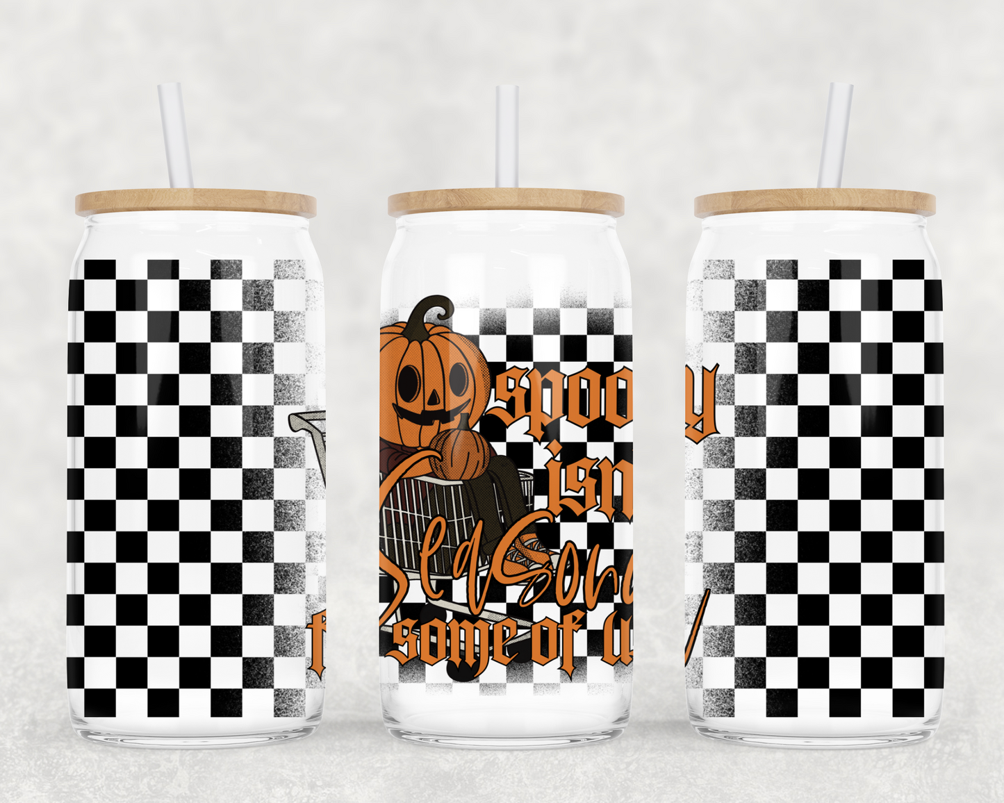 SPOOKY GLASS WRAP - NO LICENSING REQUIRED