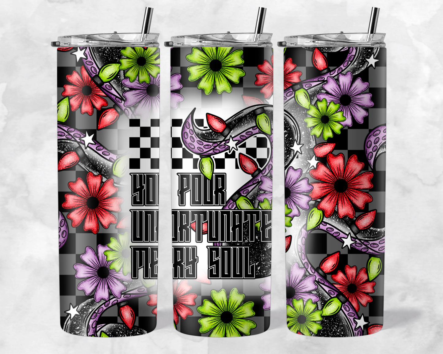 Unfortunate Merry Soul Tumbler Wrap *NO LICENSING REQUIRED*