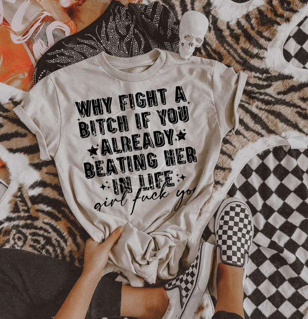 Girl Fuck You PNG Design *NO LICENSING REQUIRED*