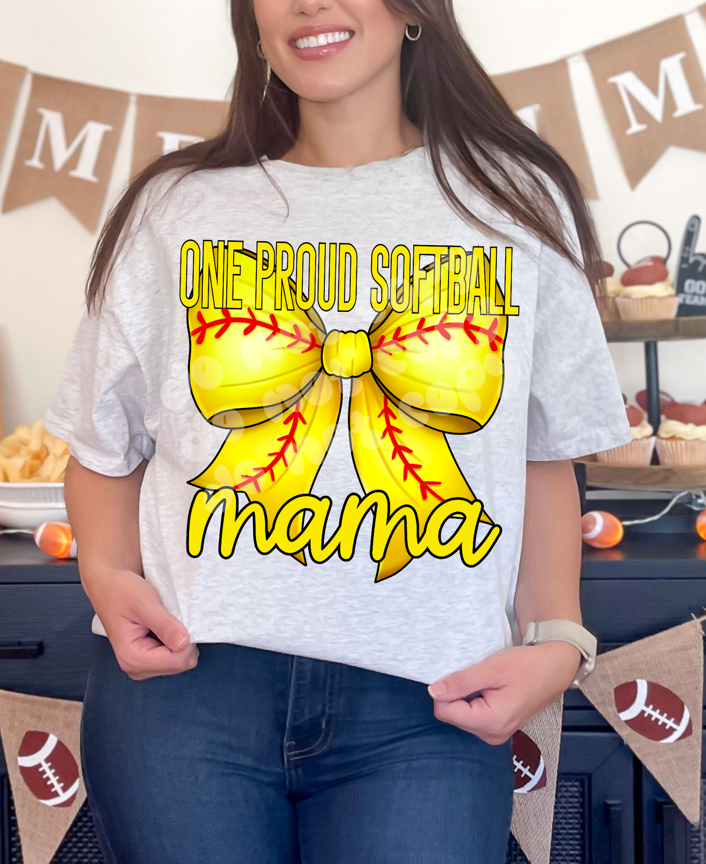 ONE PROUD SOFTBALL MAMA PNG DESIGN - NO LICENSING REQUIRED - NOVEMBER 2024