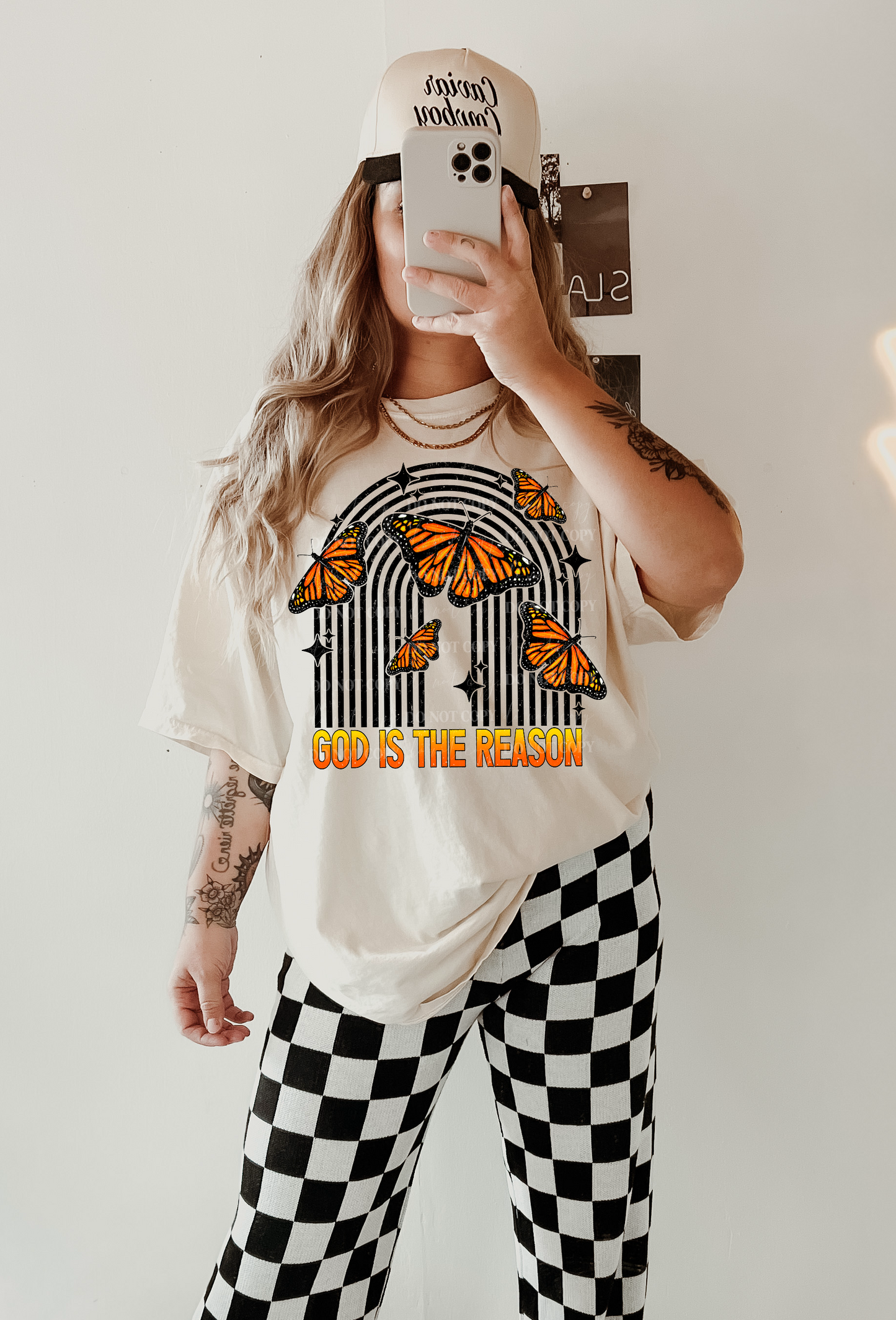 God Is The Reason PNG Design *NO LICENSING REQUIRED*