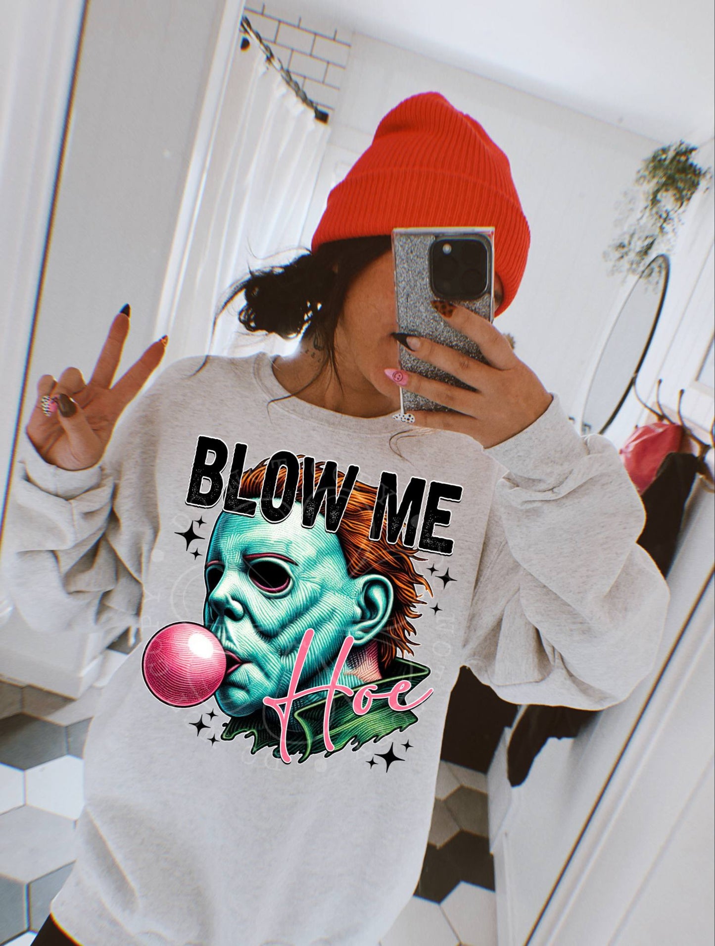 Blow Me Hoe Michael PNG Design *NO LICENSING REQUIRED*