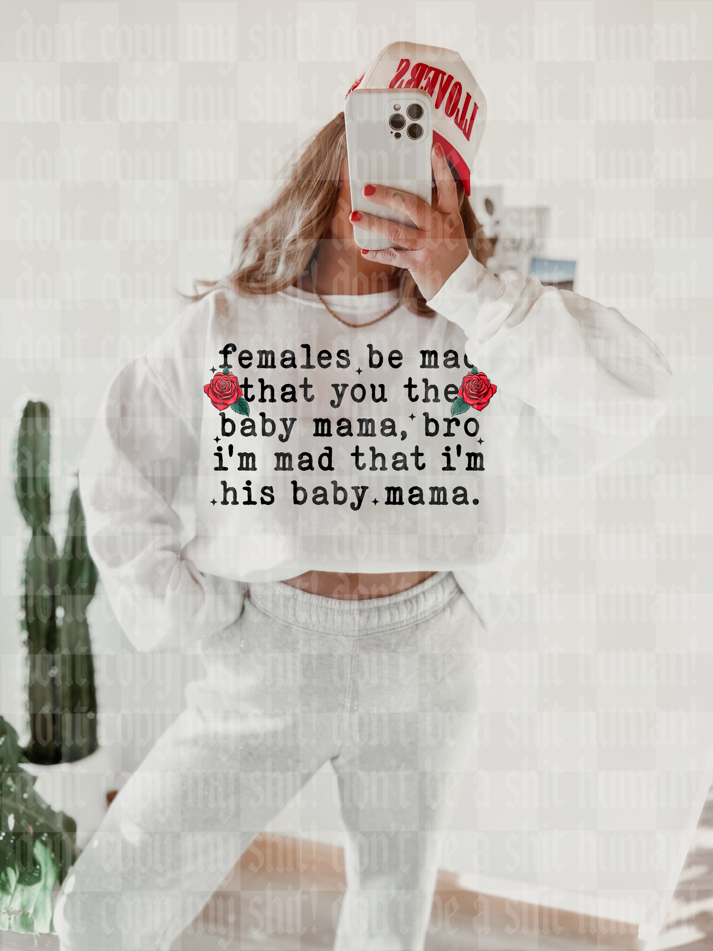 I’M HIS BABY MAMA DIGITAL DESIGN