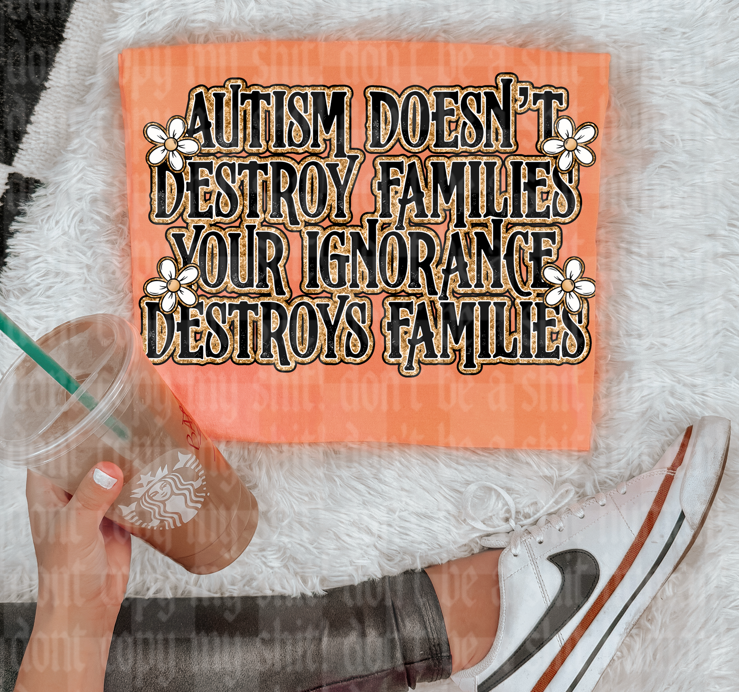 AUTISM DOESN’T DESTROY FAMILIES DIGITAL DESIGN