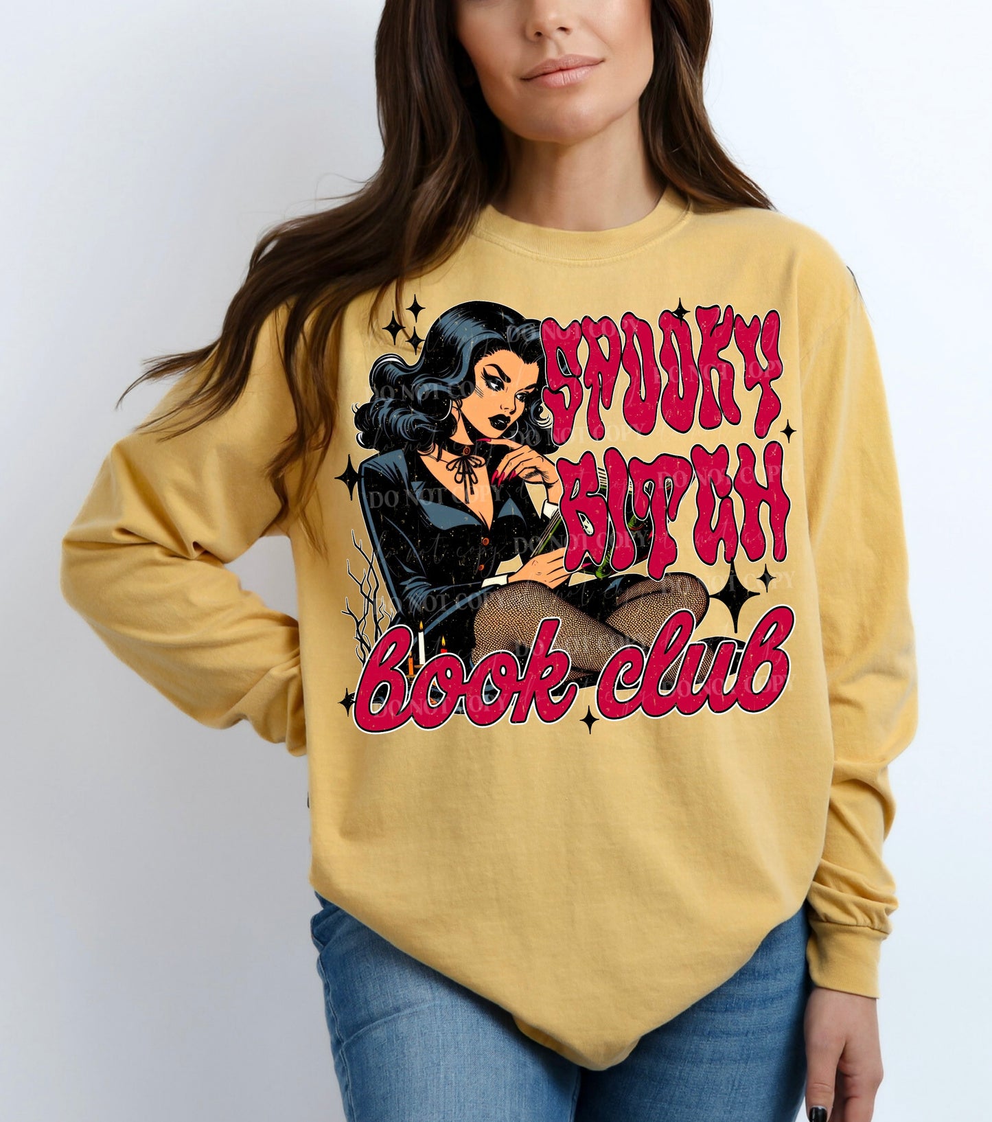 SPOOKY BITCH BOOK CLUB DIGITAL DESIGN