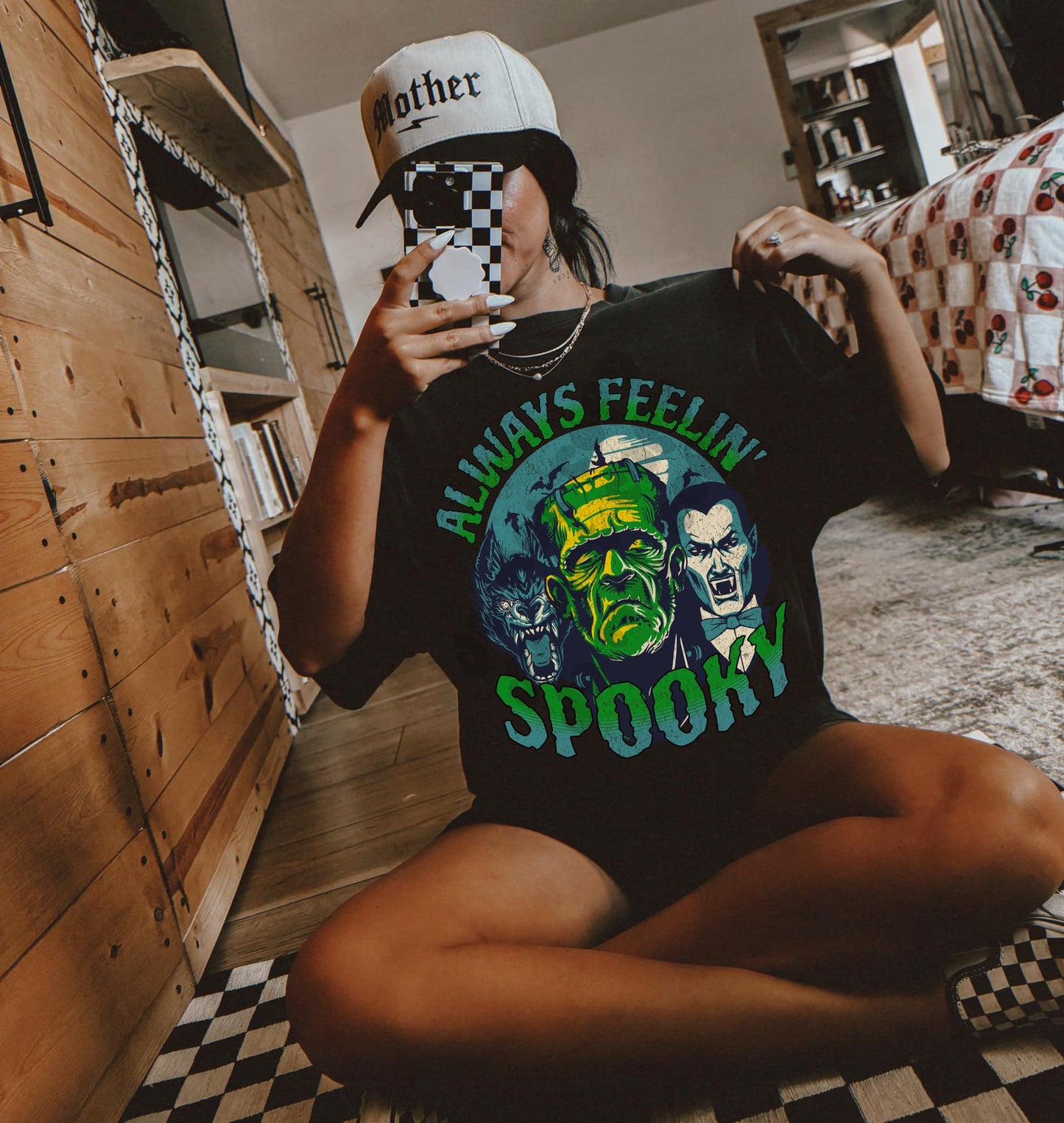 ALWAYS FEELIN’ SPOOKY PNG DESIGN - NO LICENSING REQUIRED - 2023