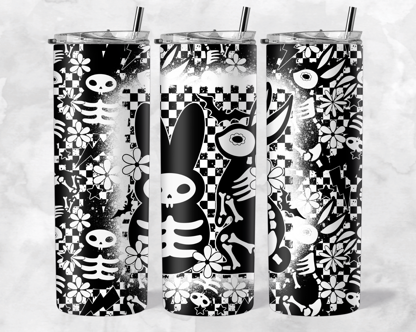 SPOOKY EASTER TUMBLER WRAP - NO LICENSING REQUIRED