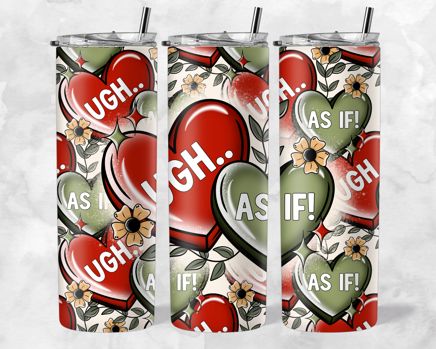 UGH.. AS IF TUMBLER WRAP - NO LICENSING REQUIRED